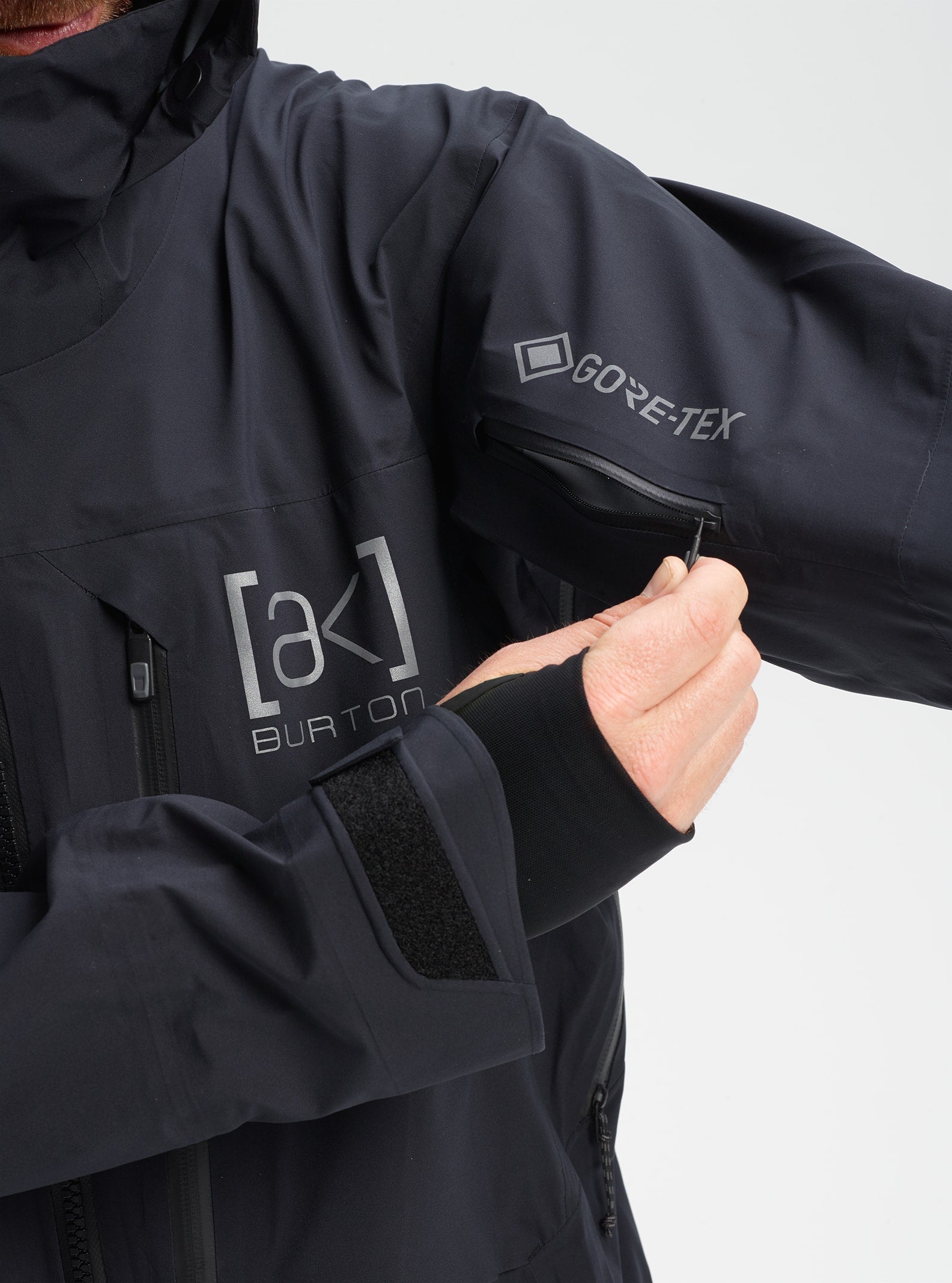 Burton Men's Burton [ak] Hover GORE-TEX 3L Stretch Jacket True Black