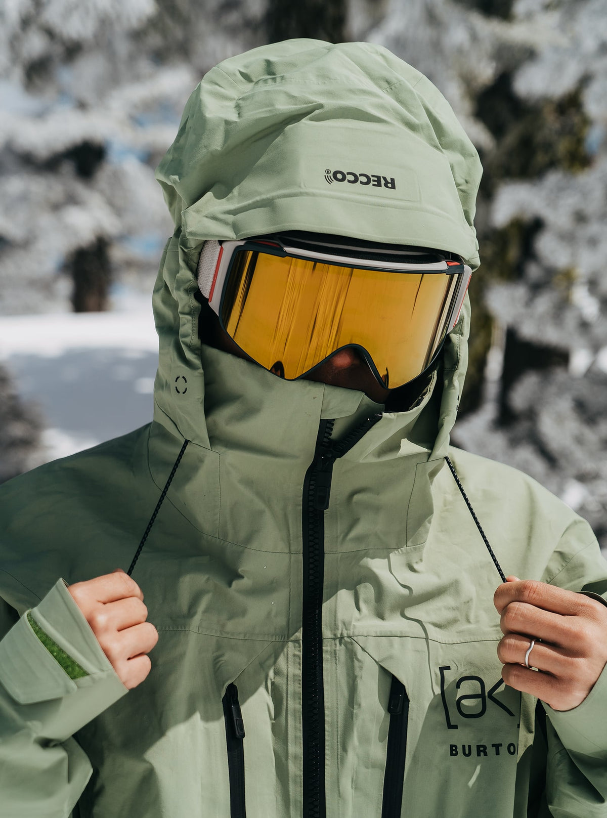 Burton Men's Burton [ak] Hover GORE-TEX PRO 3L Jacket Hedge Green