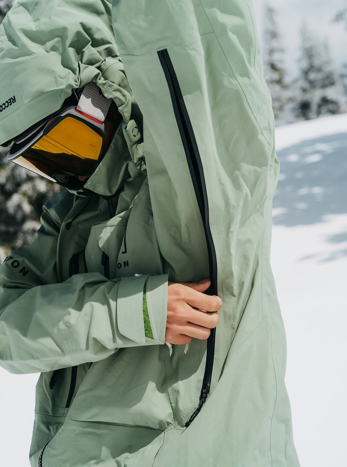 Burton Men's Burton [ak] Hover GORE-TEX PRO 3L Jacket Hedge Green