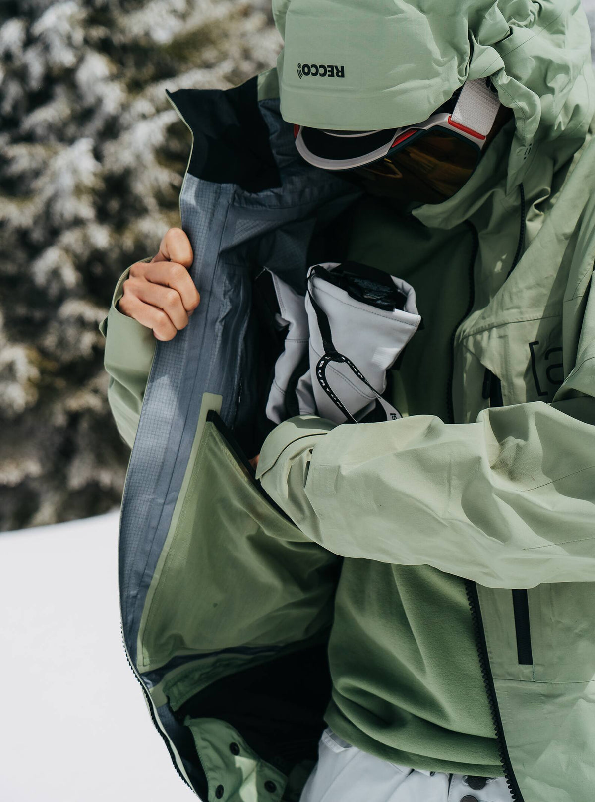 Burton Men's Burton [ak] Hover GORE-TEX PRO 3L Jacket Hedge Green