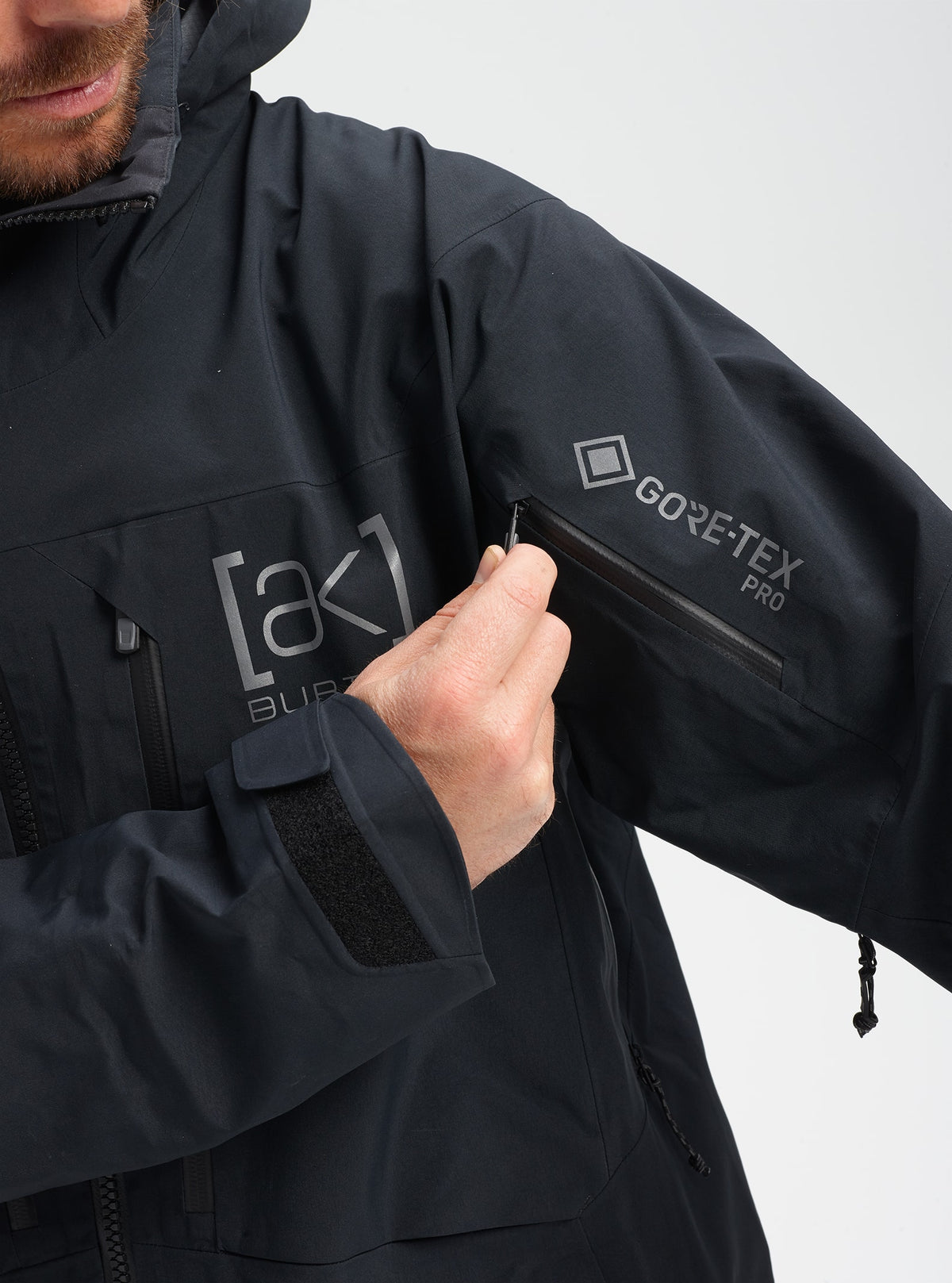 Burton Men's Burton [ak] Hover GORE-TEX PRO 3L Jacket True Black