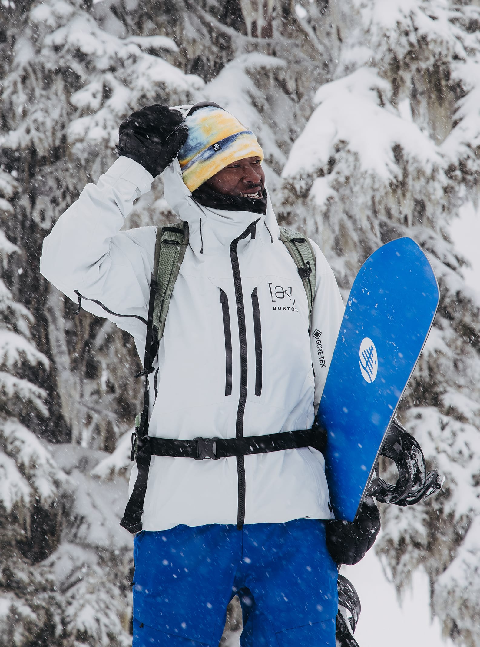 Burton Men's Burton [ak] Swash GORE-TEX 2L Jacket Gray Cloud