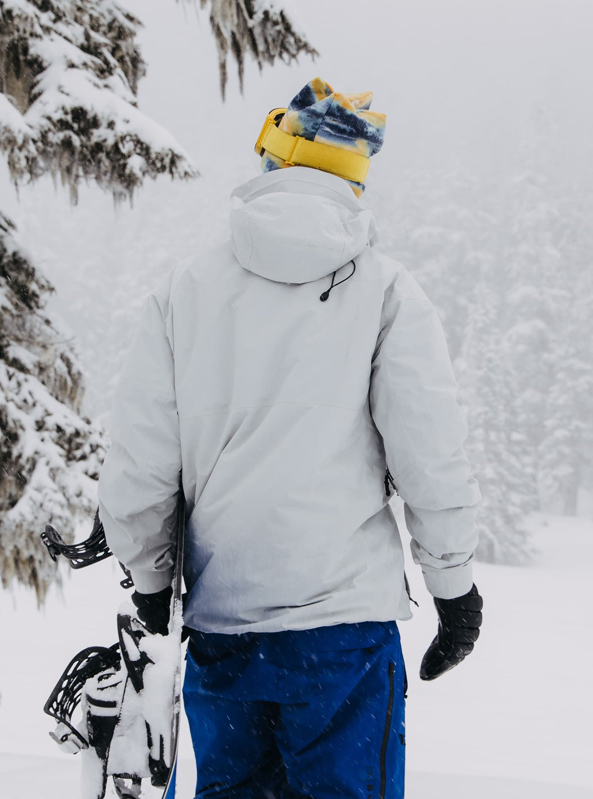 Burton Men's Burton [ak] Swash GORE-TEX 2L Jacket Gray Cloud