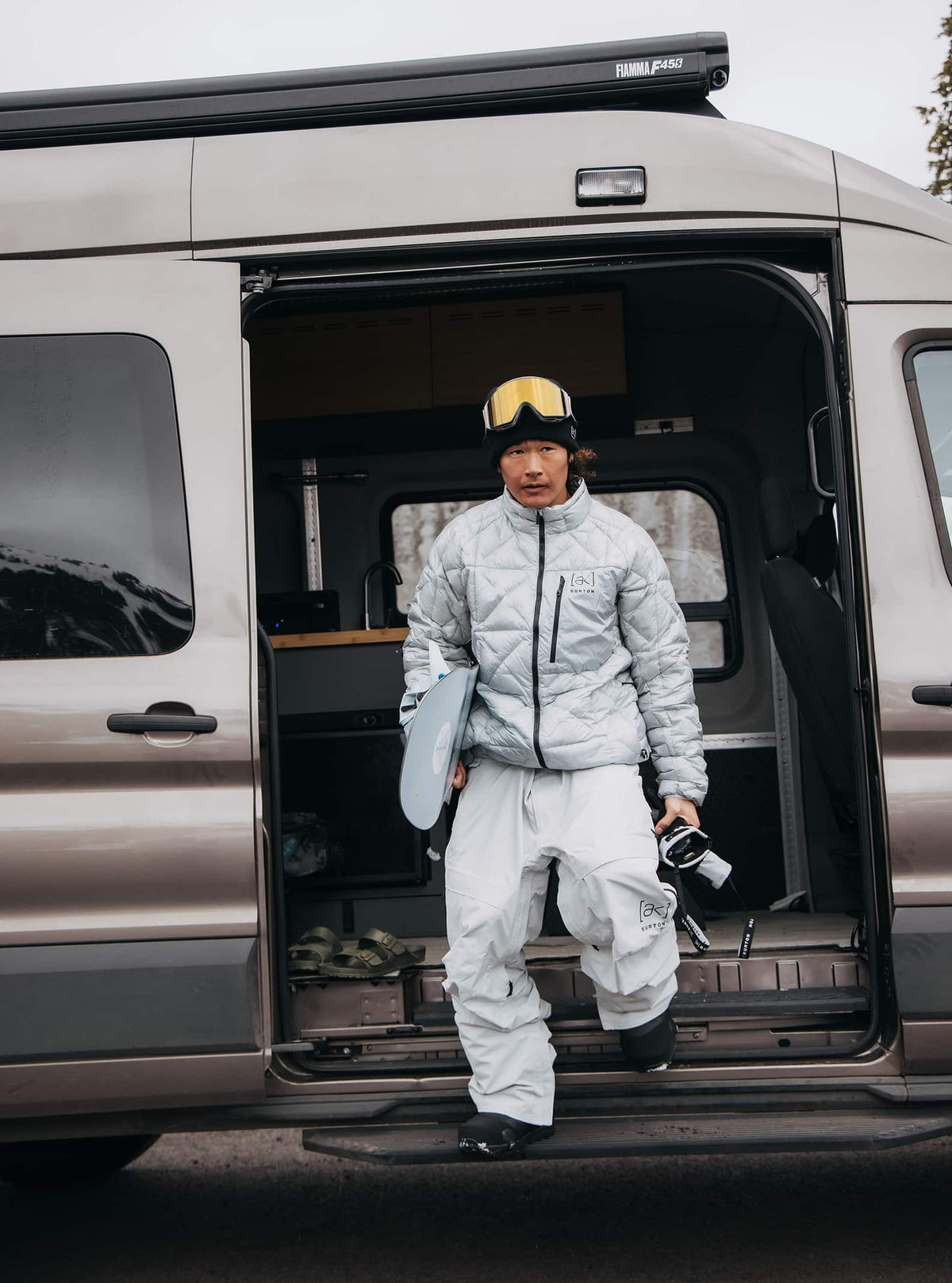 Burton Men's Burton [ak] Swash GORE-TEX 2L Pants Gray Cloud