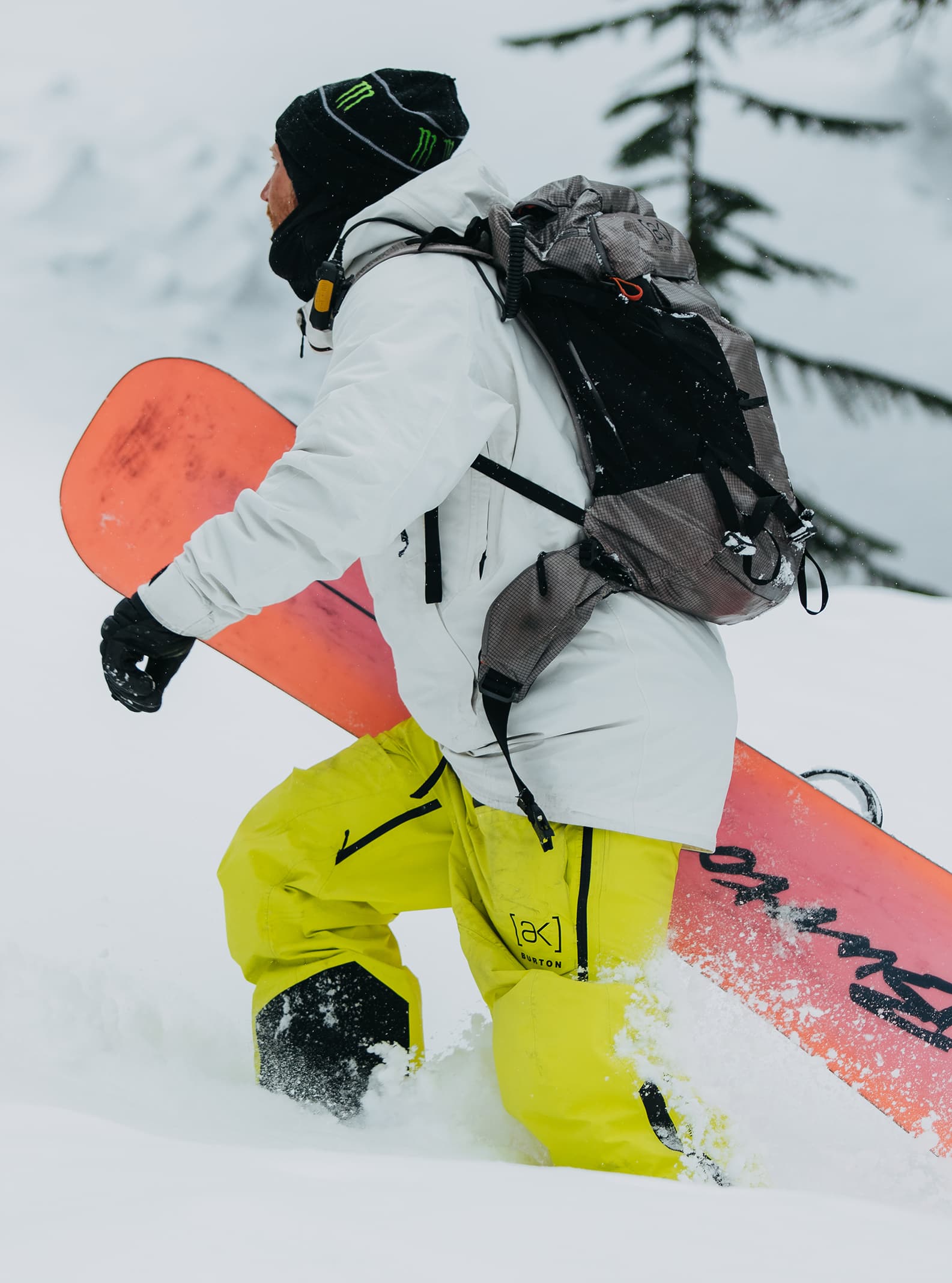 Burton Men's Burton [ak] Velocity GORE-TEX  2L Anorak Jacket Stout White