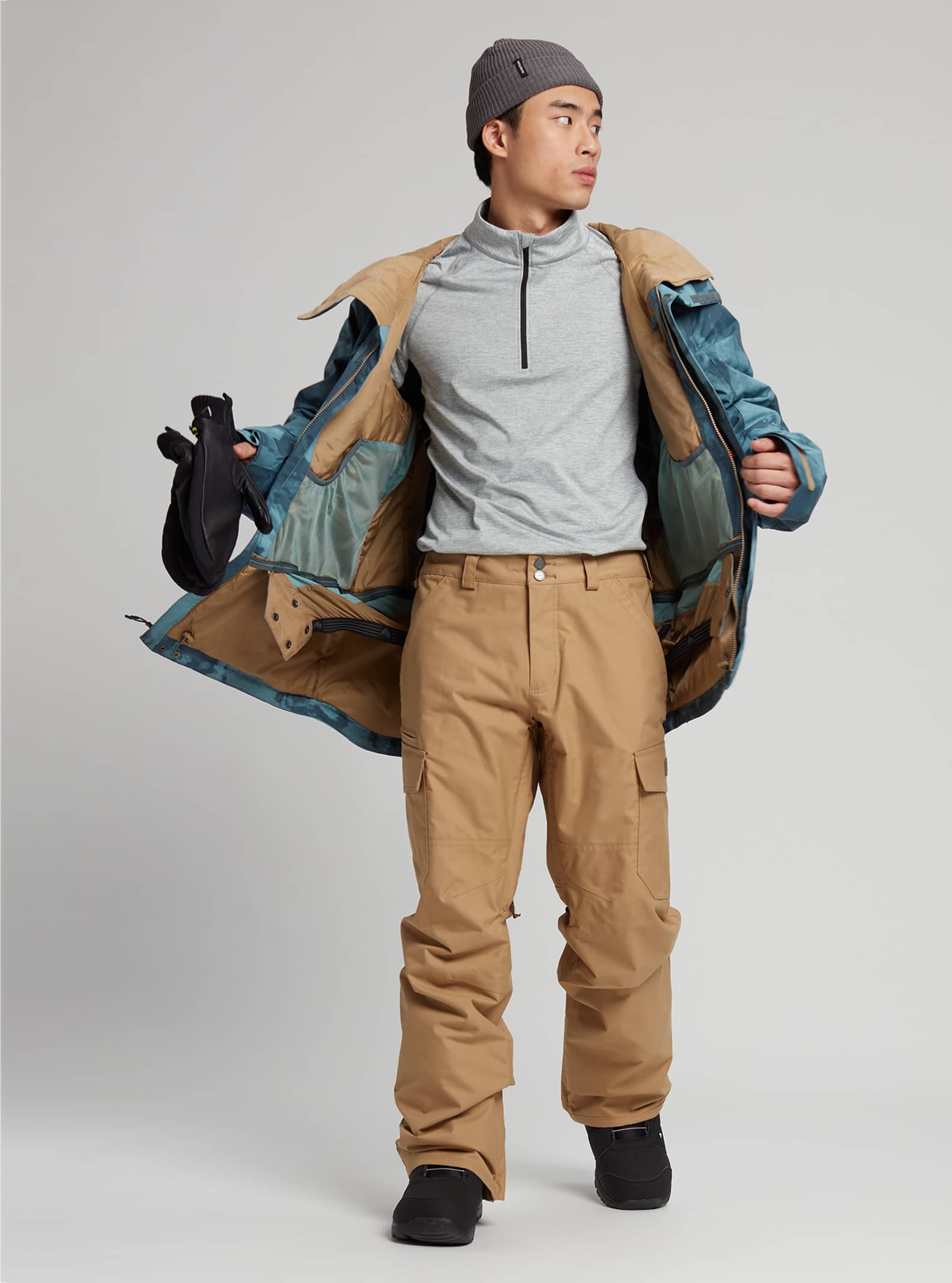 Burton Men's Burton Cargo 2L Pants (Regular Fit) Kelp