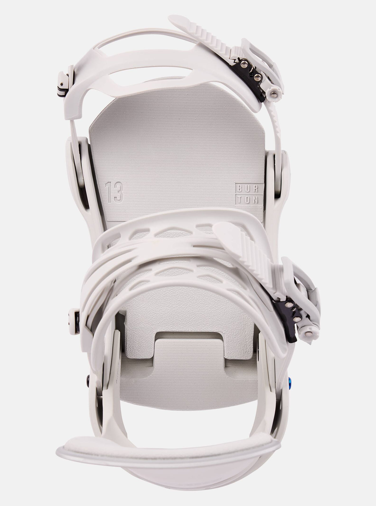 Burton Men's Burton Cartel Re:Flex Snowboard Bindings Gray Cloud