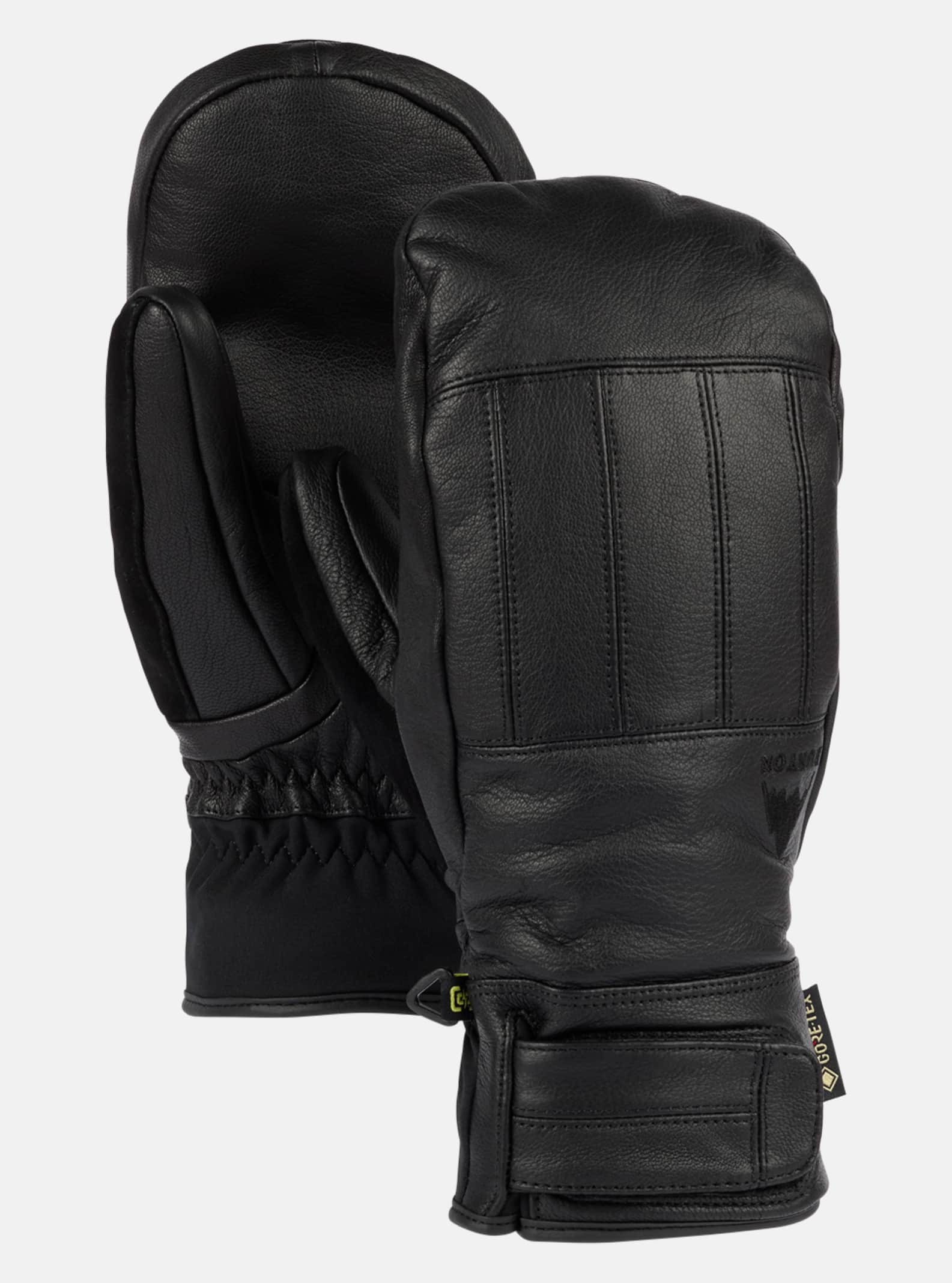 Burton Men's Burton Gondy GORE-TEX Leather Mittens True Black