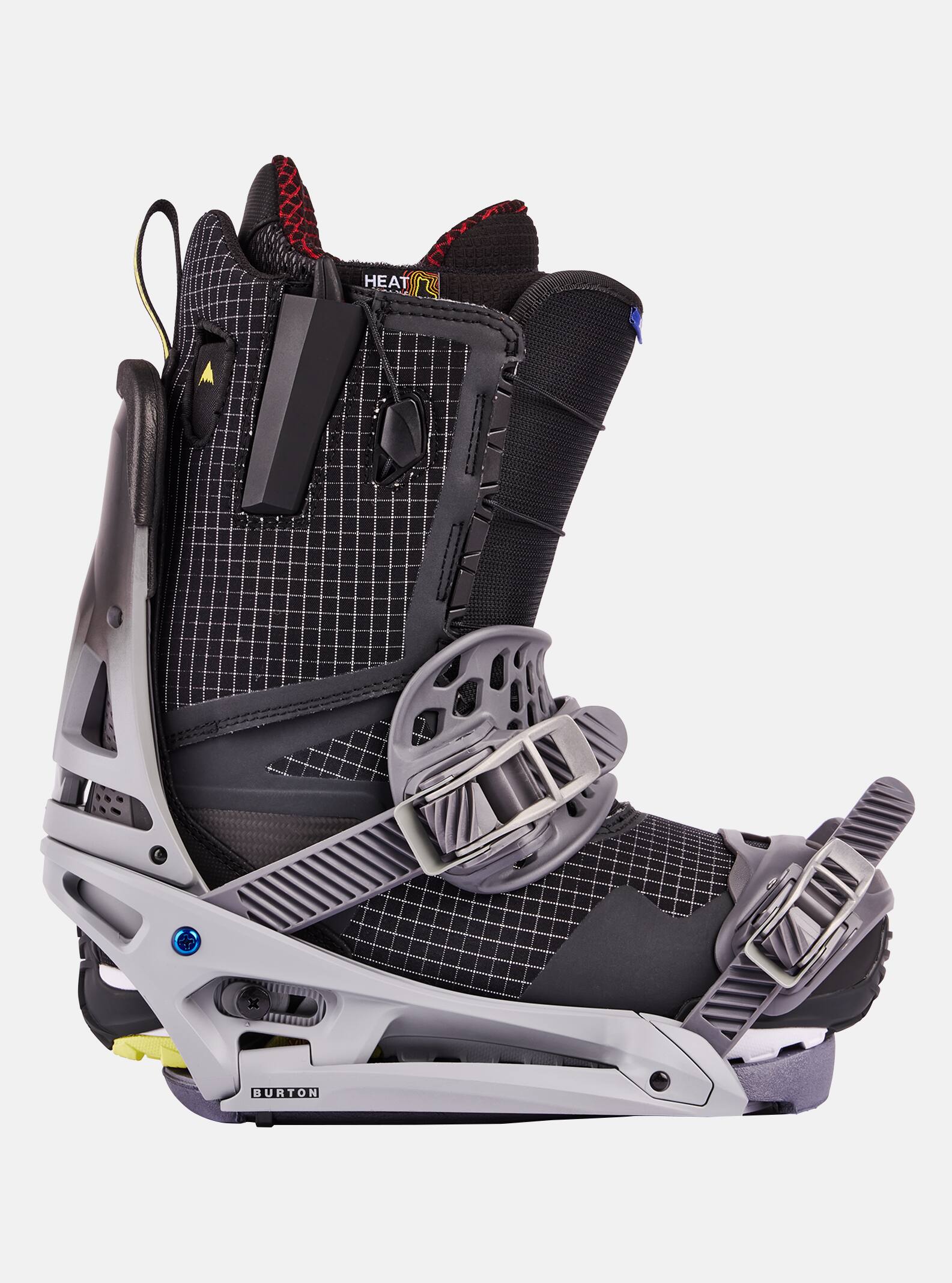 Burton Men's Burton Malavita EST® Snowboard Bindings Gray Fade