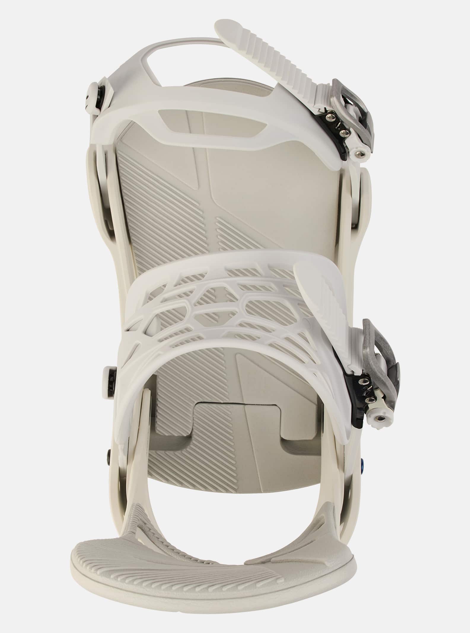 Burton Men's Burton Mission Re:Flex Snowboard Bindings Stout White