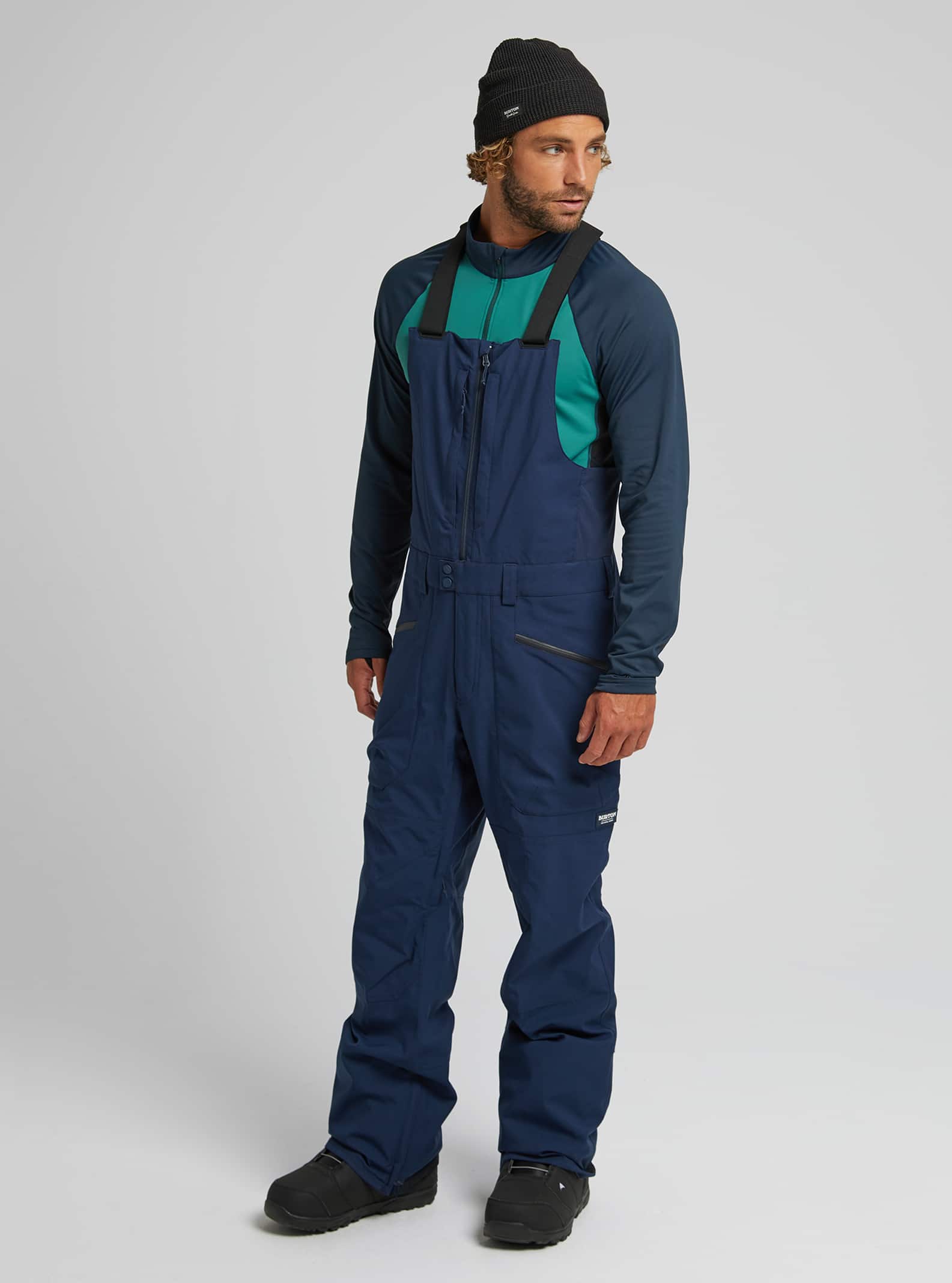 Burton Men's Burton Reserve 2L Bib Pants Dress Blue