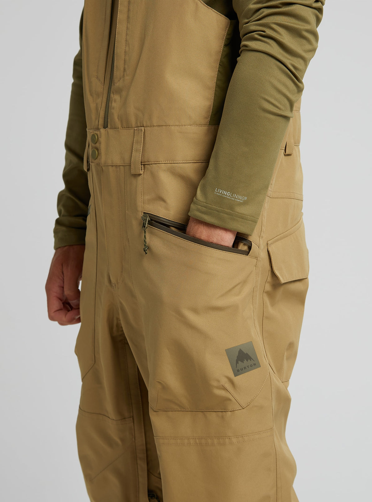 Burton Men's Burton Reserve GORE-TEX 2L Bib Pants Kelp
