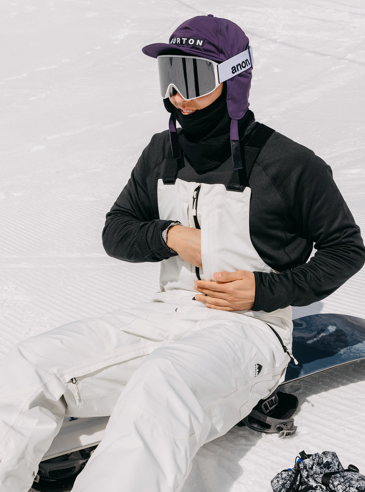 Burton Men's Burton Reserve GORE-TEX 2L Bib Pants Stout White