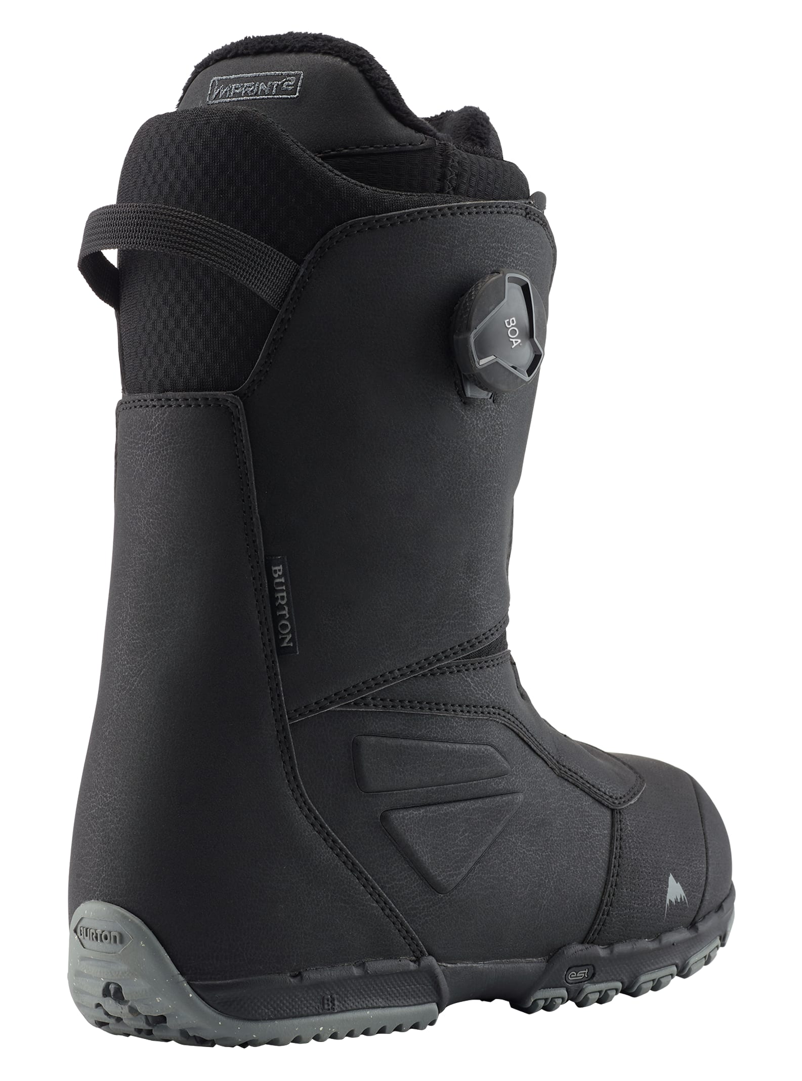 Burton Men's Burton Ruler BOA® Snowboard Boots (Wide) Black