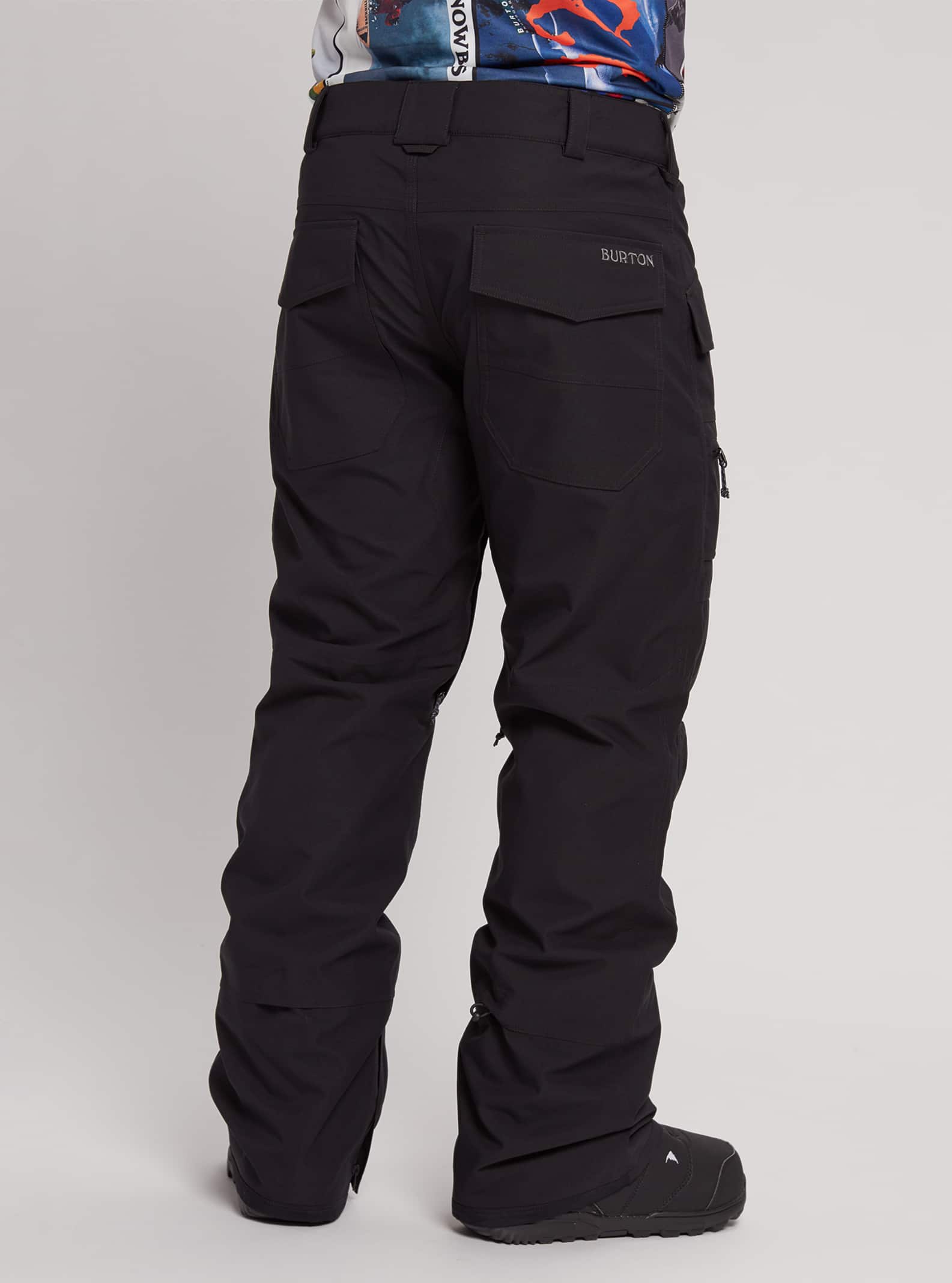 Burton Men's Burton Southside 2L Pants (Slim Fit) True Black