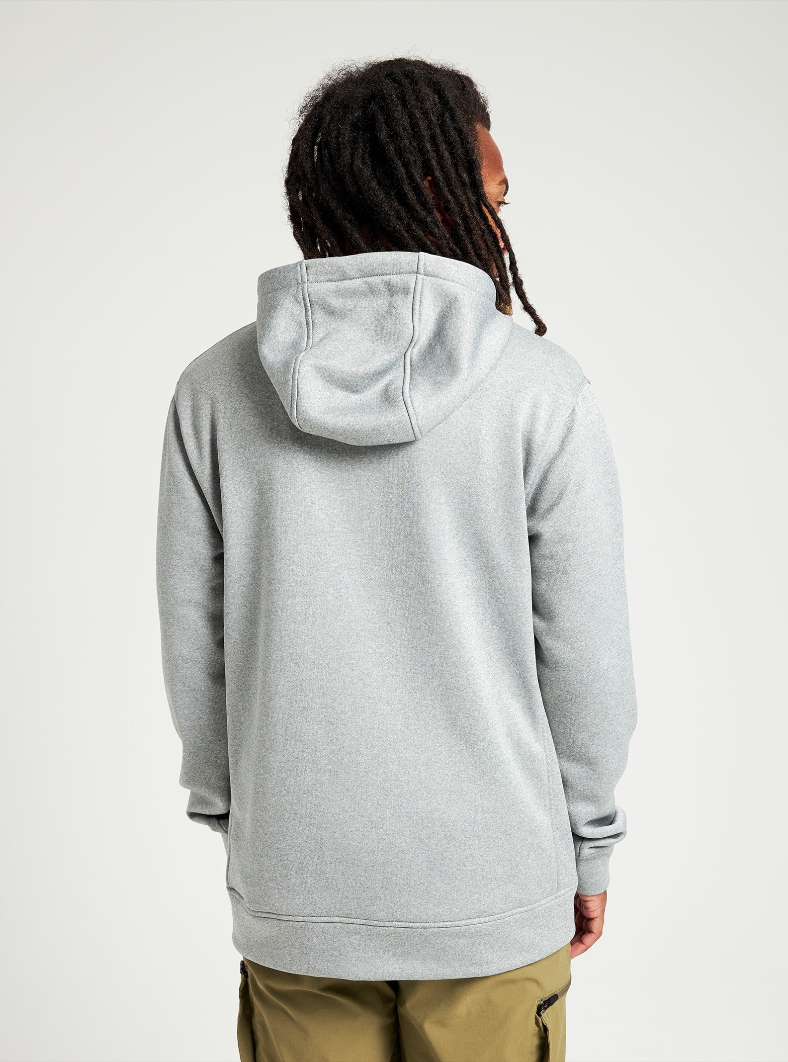 Burton Oak Seasonal Full-Zip Fleece 2022 Gray heather