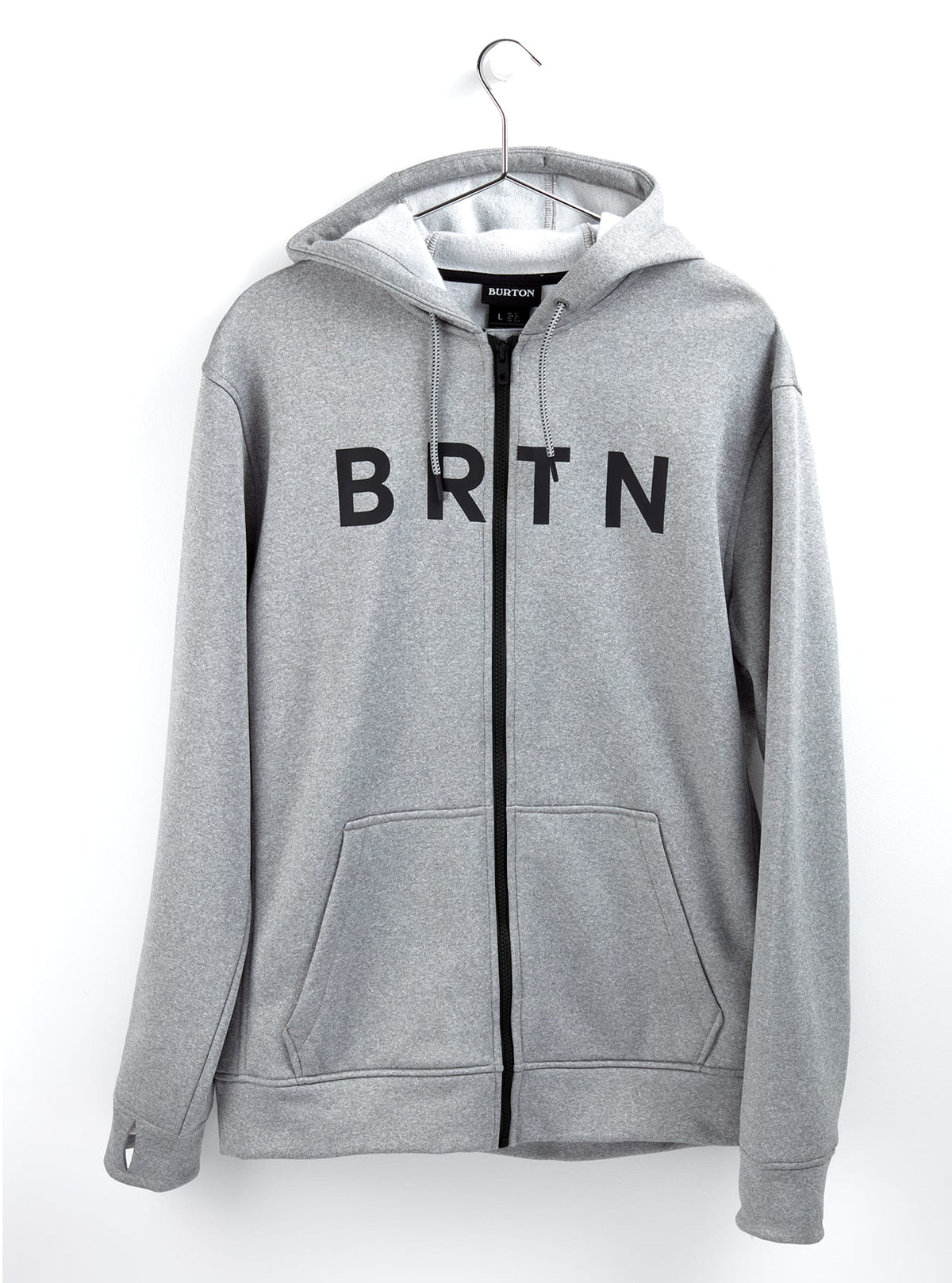 Burton Oak Seasonal Full-Zip Fleece 2022 Gray heather