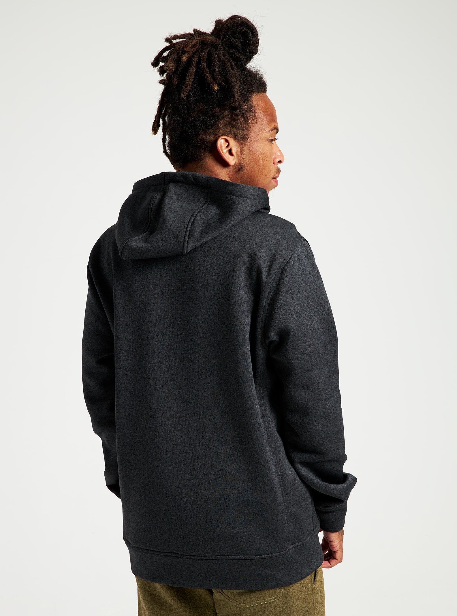 Burton Oak Seasonal Full-Zip Fleece 2022 True black heather