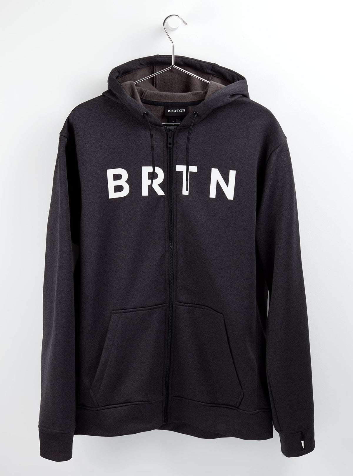 Burton Oak Seasonal Full-Zip Fleece 2022 True black heather