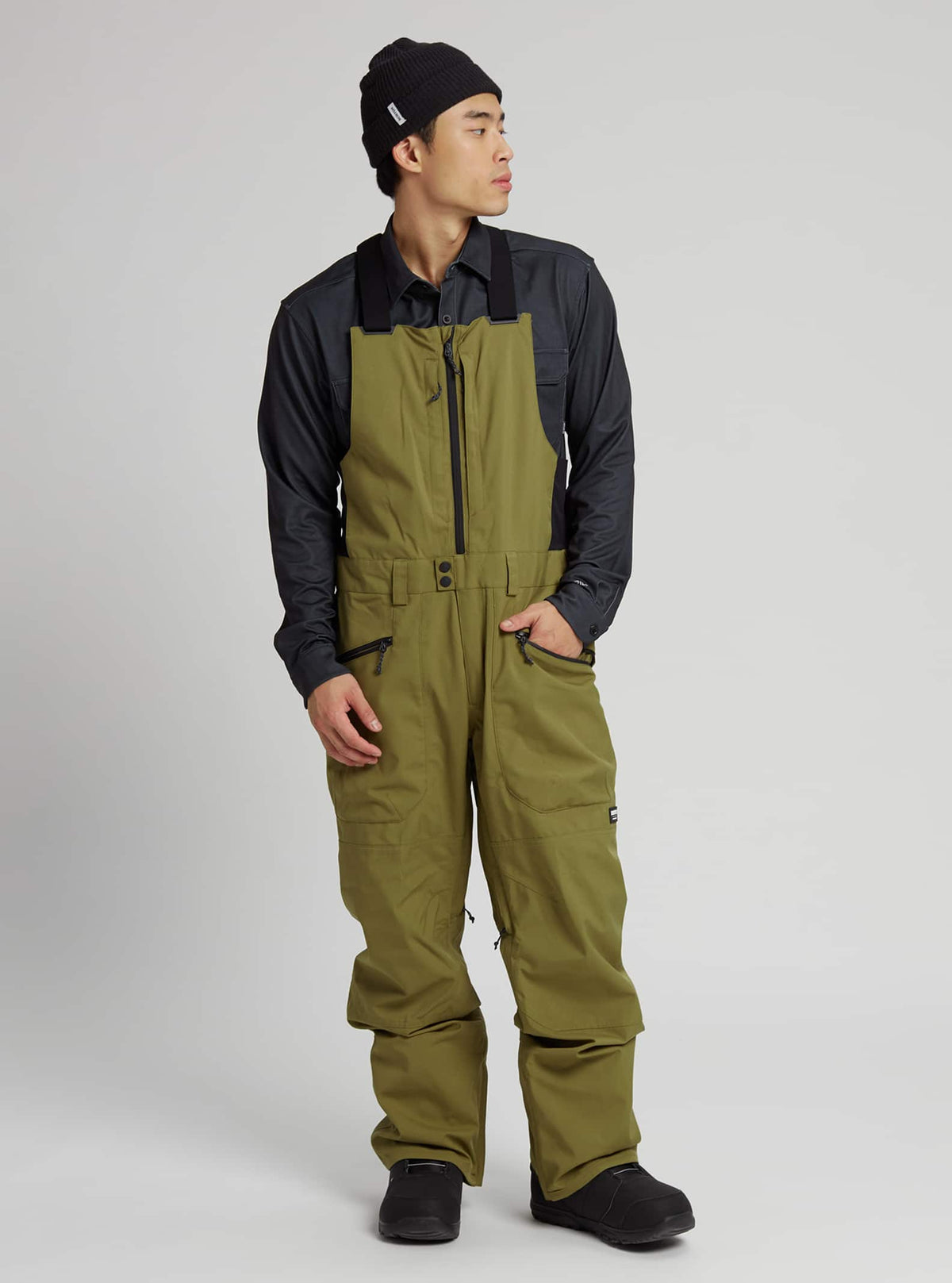 Burton Reserve Bib Pant 2022 Martini olive