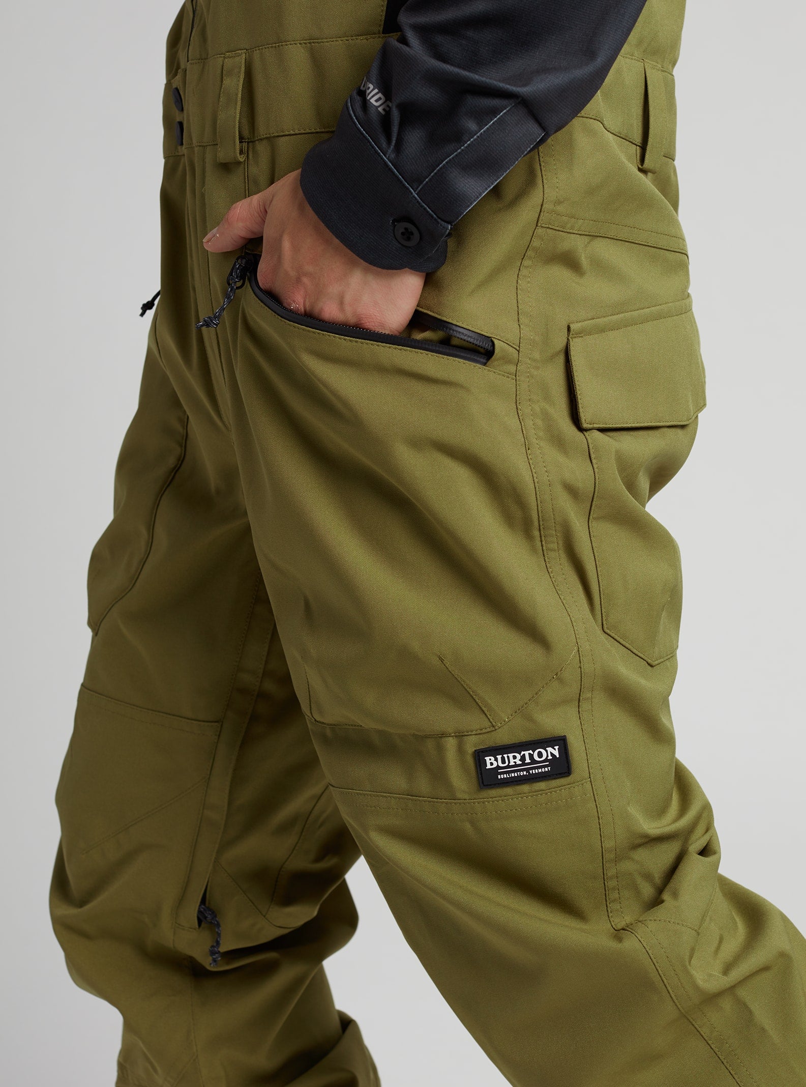 Burton Reserve Bib Pant 2022 Martini olive