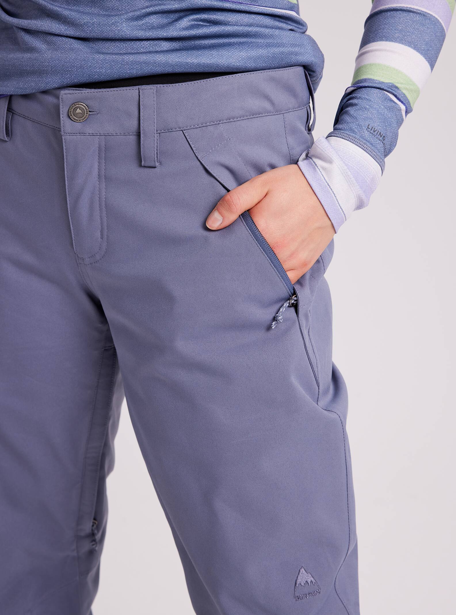 Burton Society Pant 2022 Folkstone gray