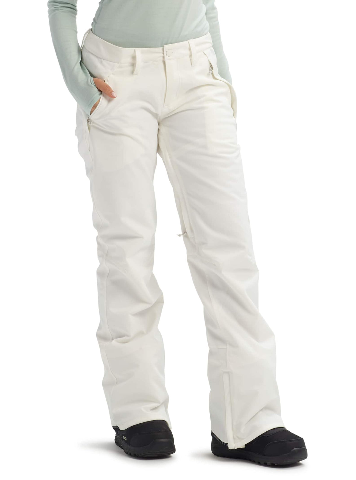 Burton Society Pant 2022 Stout white