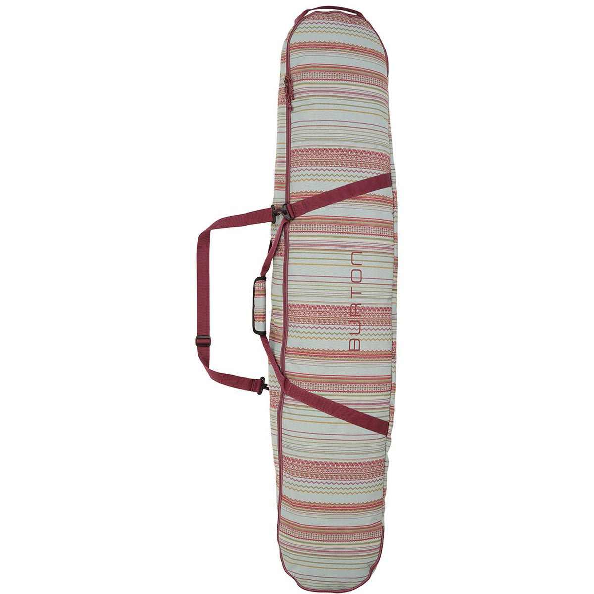 Burton Space Sack Snowboard Bag 2020 Aqua Gray Stripe Print 1