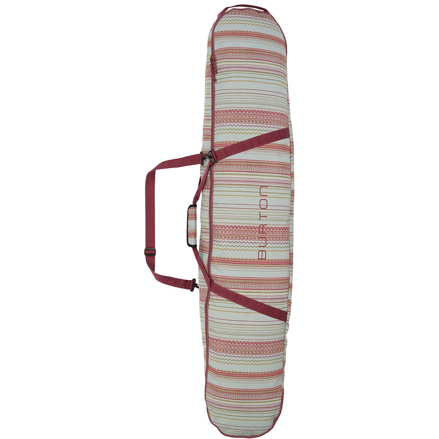 Burton Space Sack Snowboard Bag 2020 Aqua Gray Stripe Print 1
