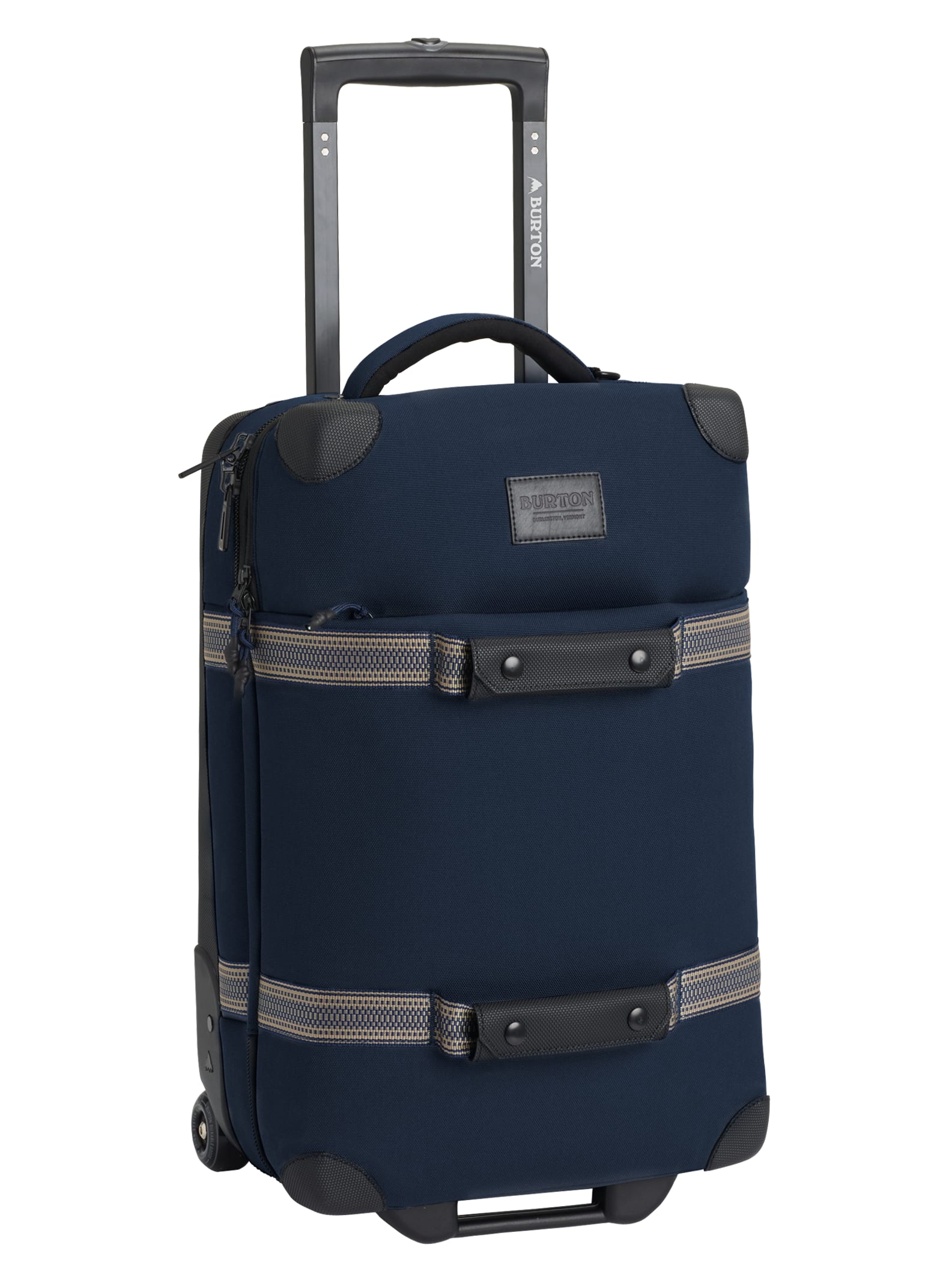 Burton Wheelie Flight Deck 38L Travel Bag 2022 Dress blue waxed