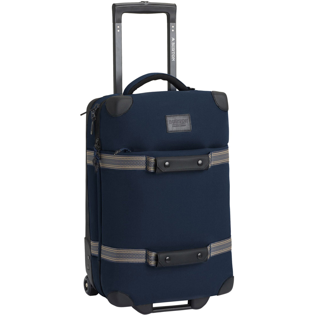 Burton Wheelie Flight Deck 38L Travel Bag 2020 Dress Blue Waxed 1