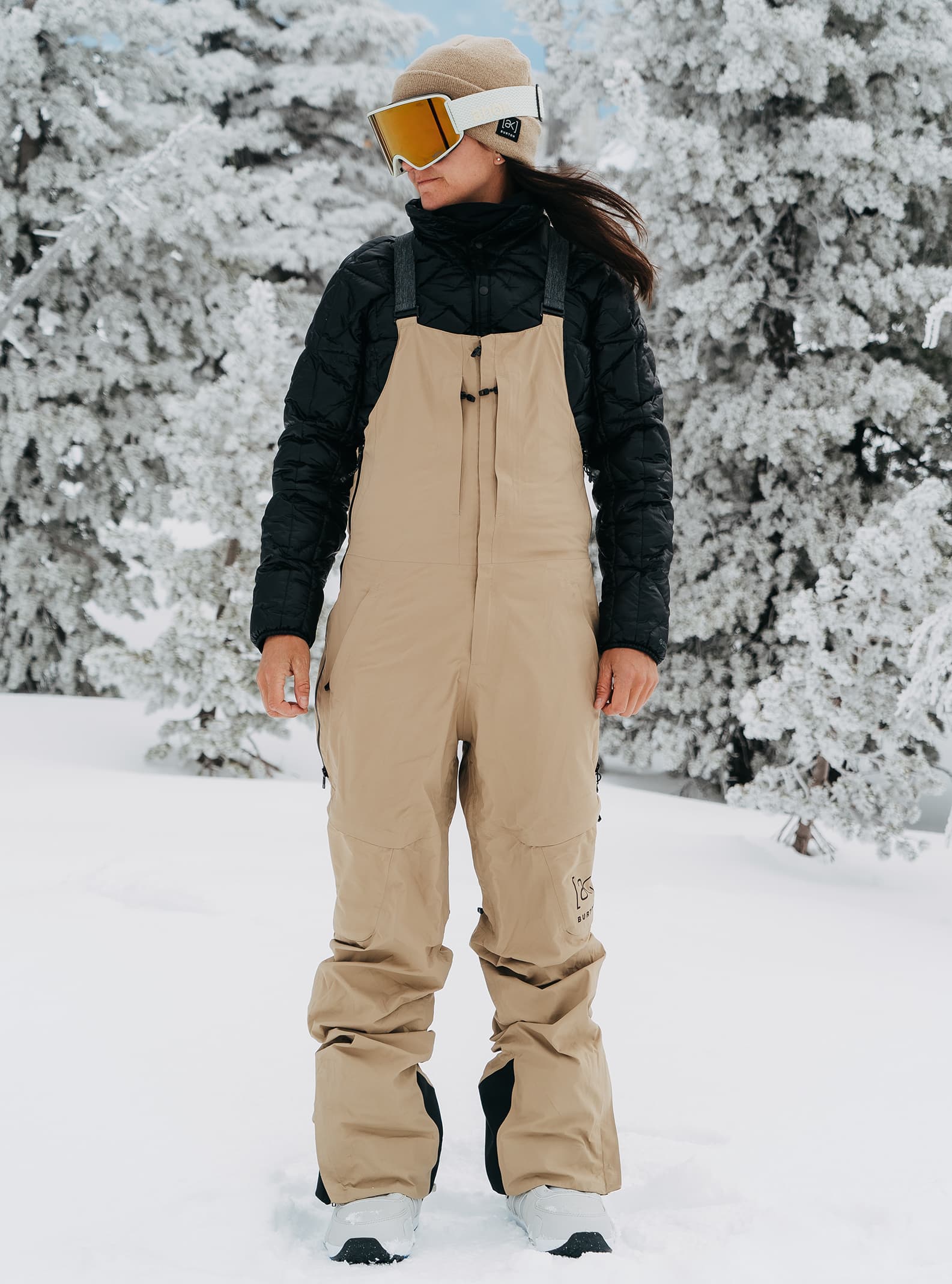 Burton Women's Burton [ak] Kimmy GORE-TEX 2L Bib Pants Kelp