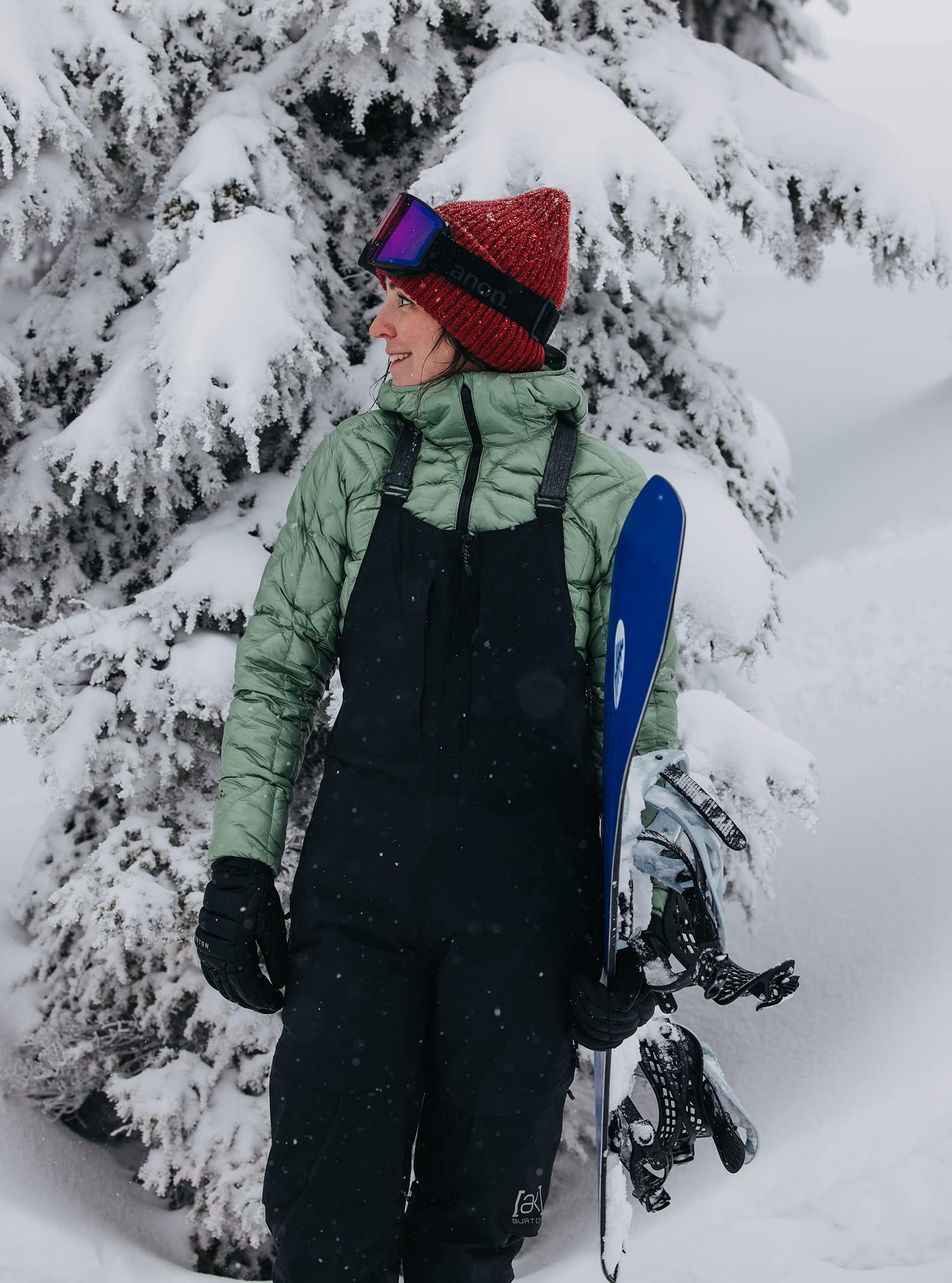 Burton Women's Burton [ak] Kimmy GORE-TEX 2L Bib Pants True Black
