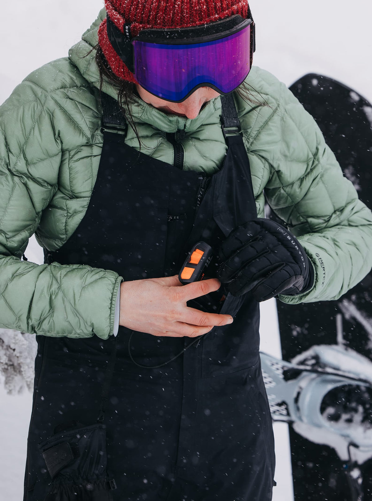 Burton Women's Burton [ak] Kimmy GORE-TEX 2L Bib Pants True Black