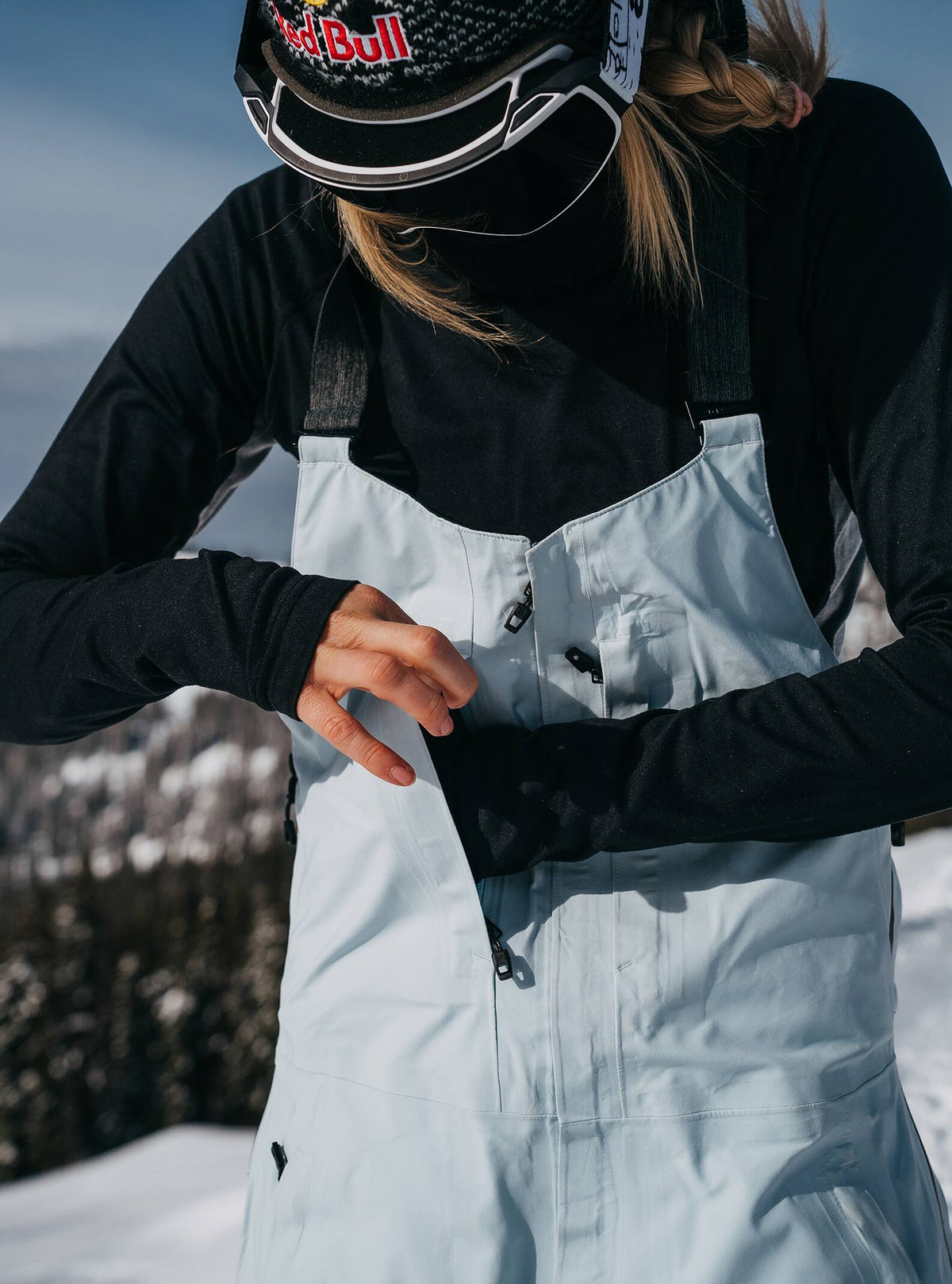 Burton Women's Burton [ak] Kimmy GORE-TEX 3L Stretch Bib Pants Ballad Blue