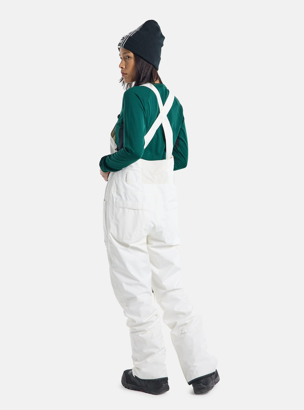 Burton Women's Burton Avalon GORE-TEX 2L Bib Pants Stout White