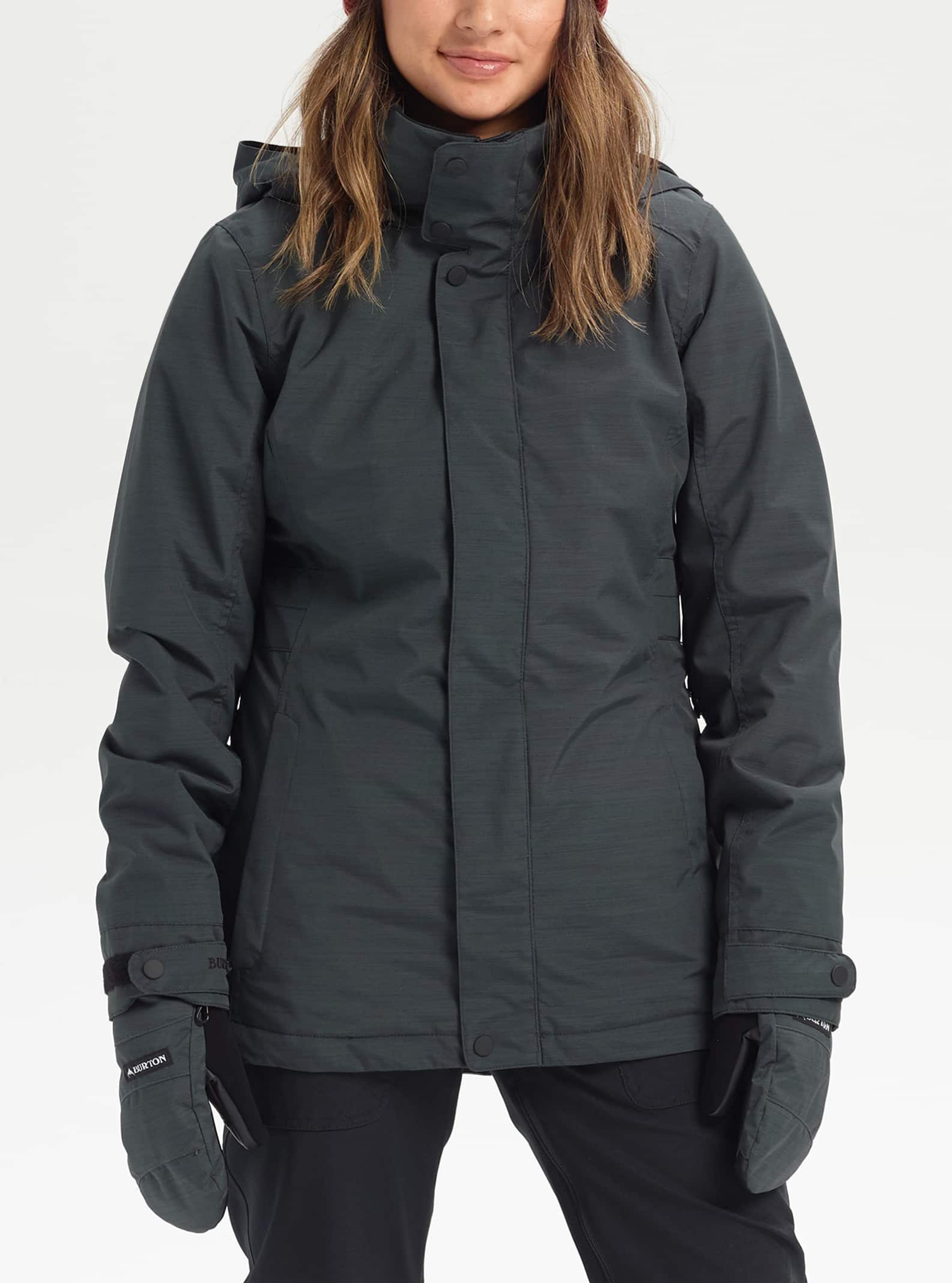 Burton Women's Burton Jet Set 2L Jacket True Black Heather