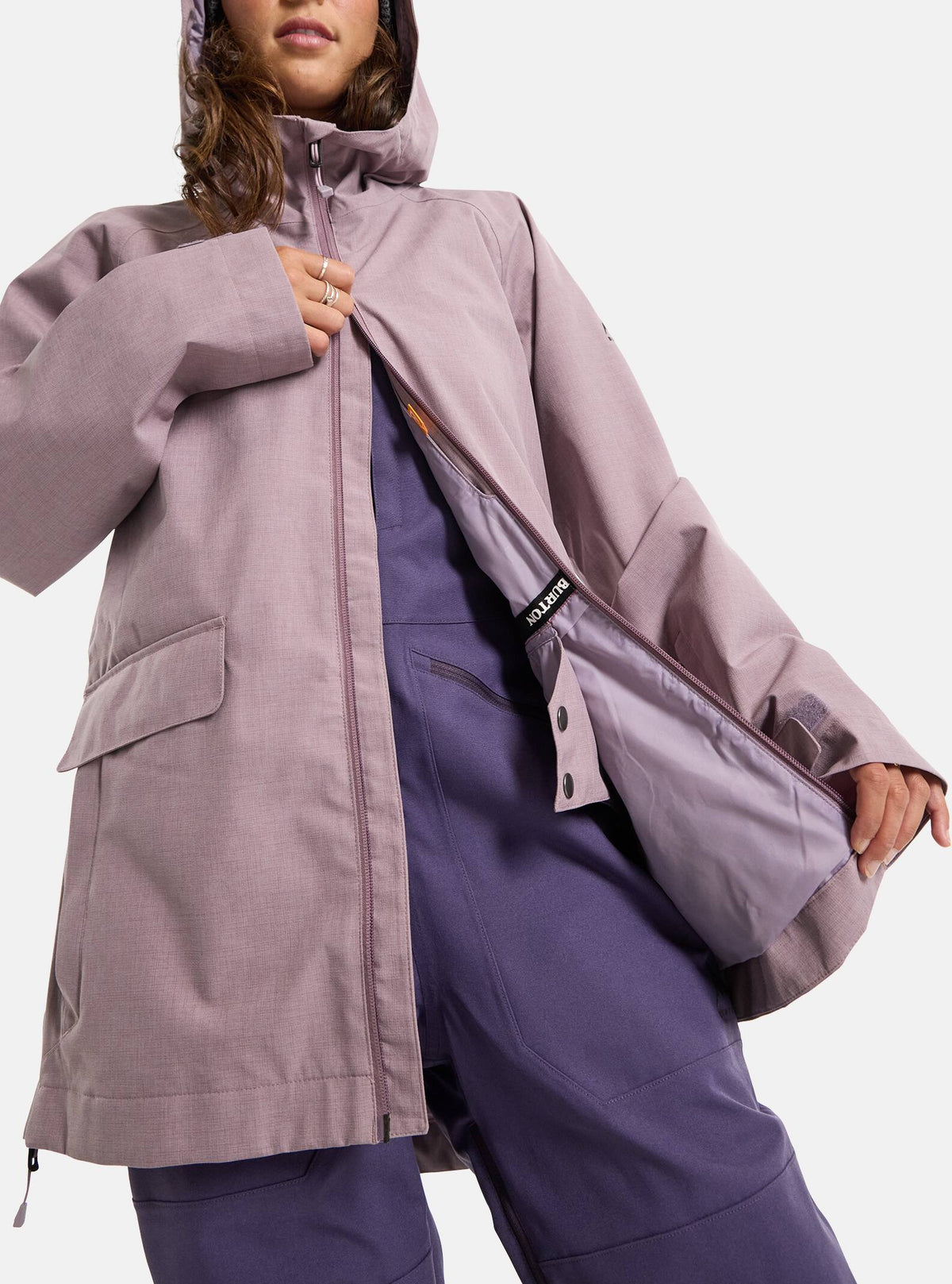 Burton Women's Burton Lalik 2L Jacket Elderberry