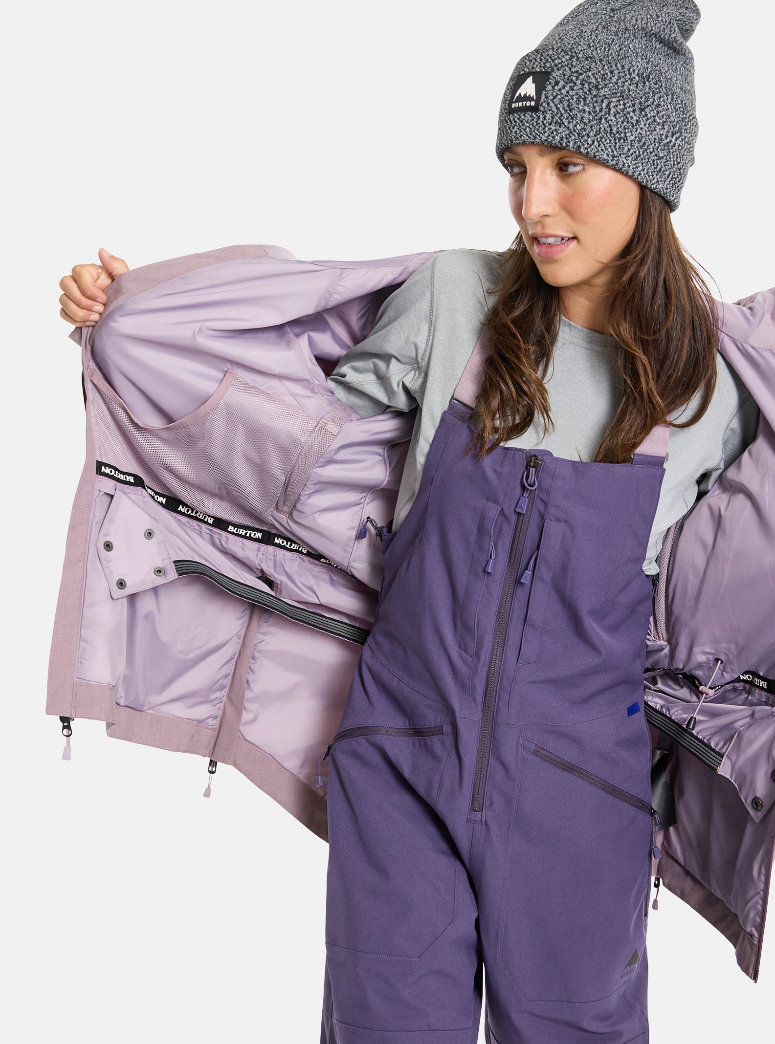 Burton Women's Burton Lalik 2L Jacket Elderberry