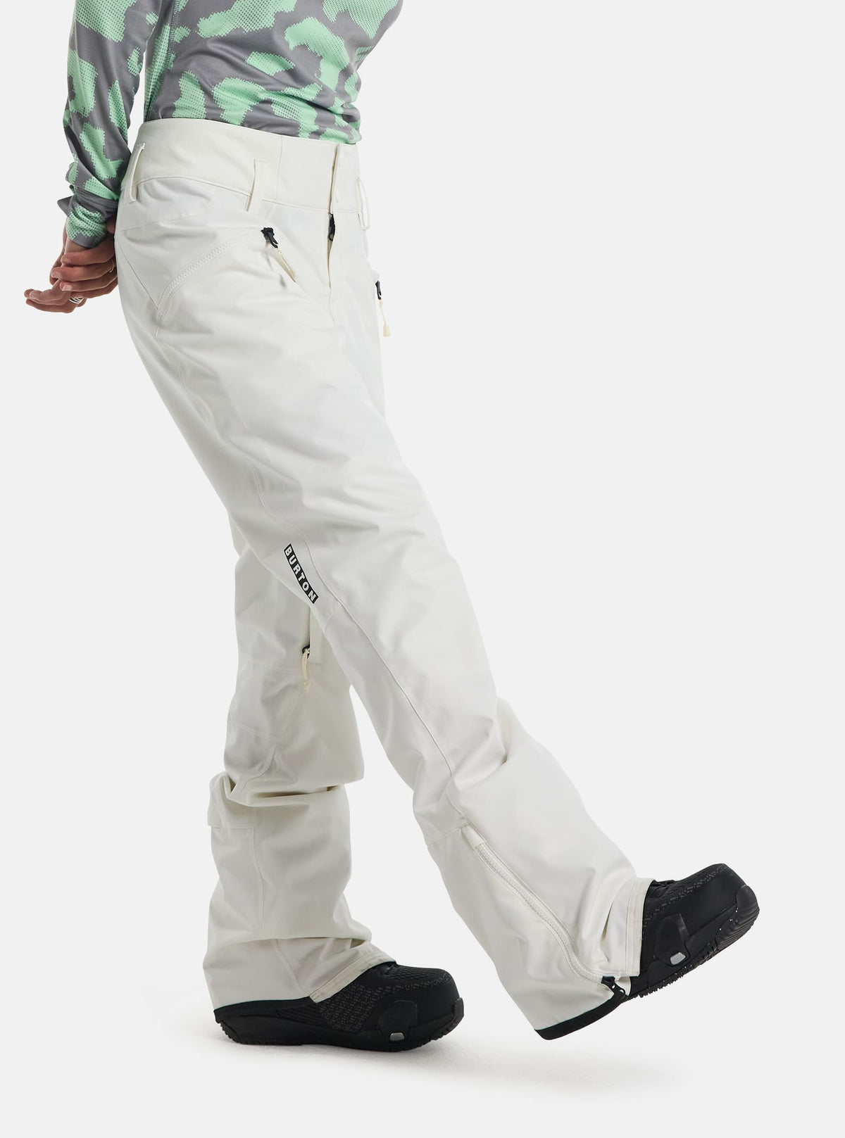 Burton Women's Burton Marcy High Rise Stretch Pants Stout White