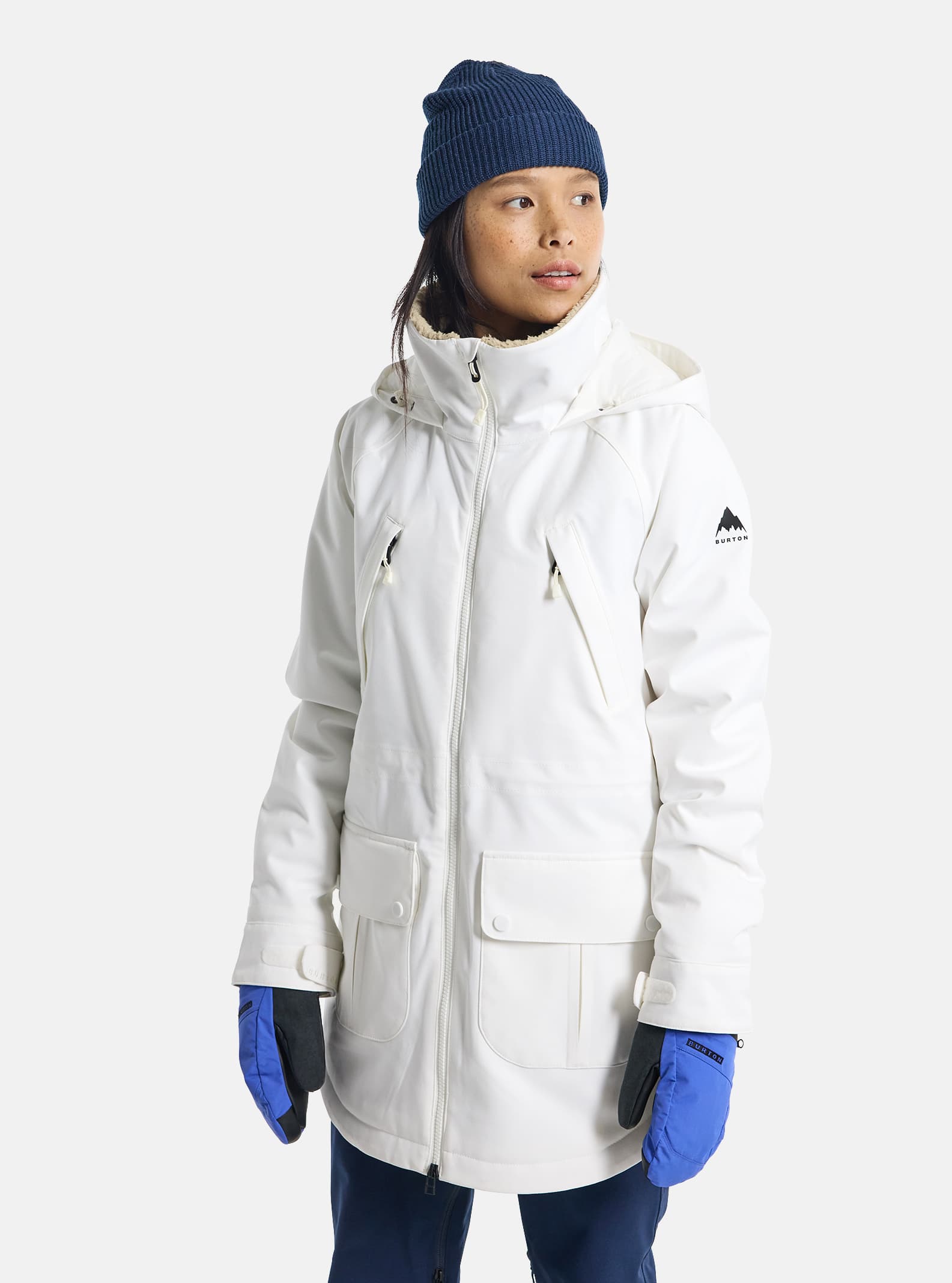 Burton Women's Burton Prowess Jacket Stout White