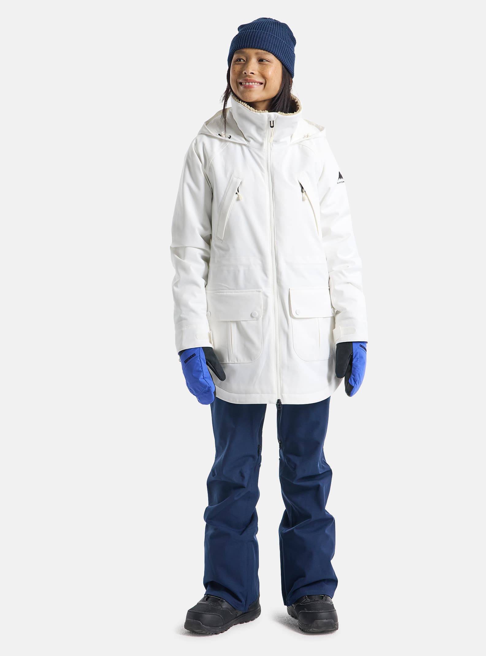 Burton Women's Burton Prowess Jacket Stout White