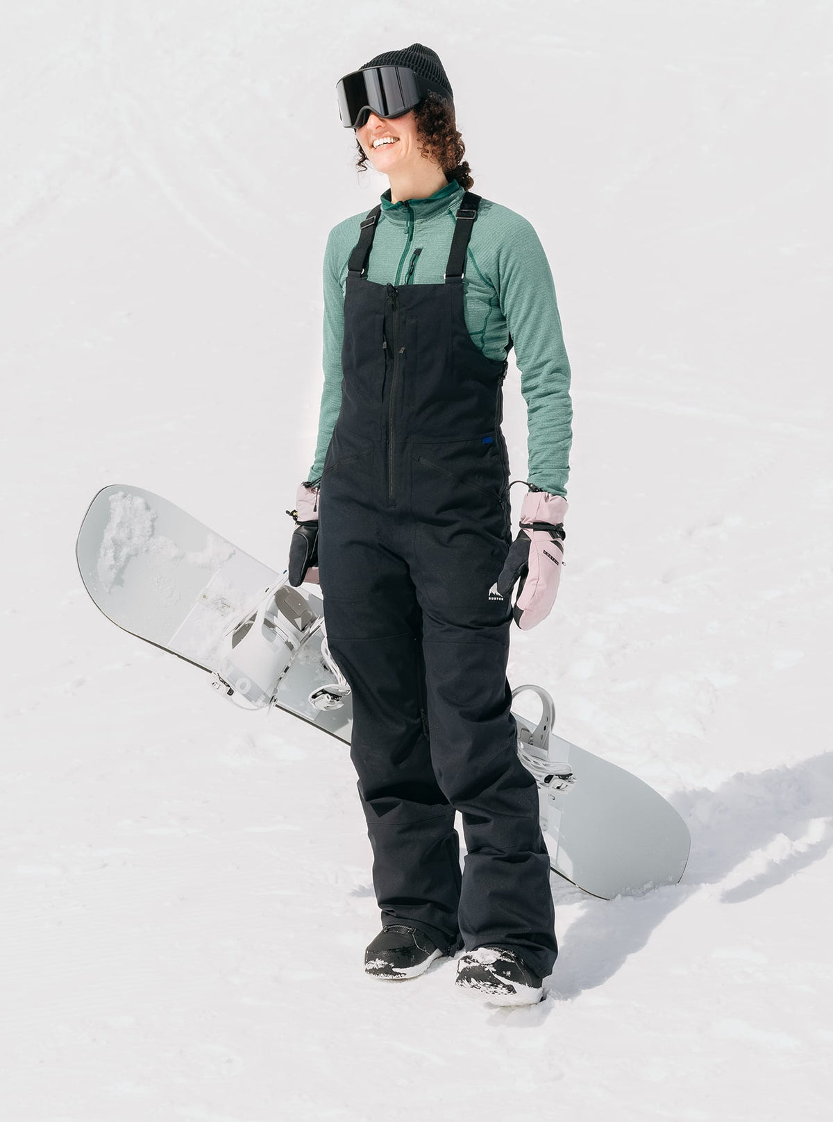 Burton Women's Burton Reserve Stretch 2L Bib Pants True Black