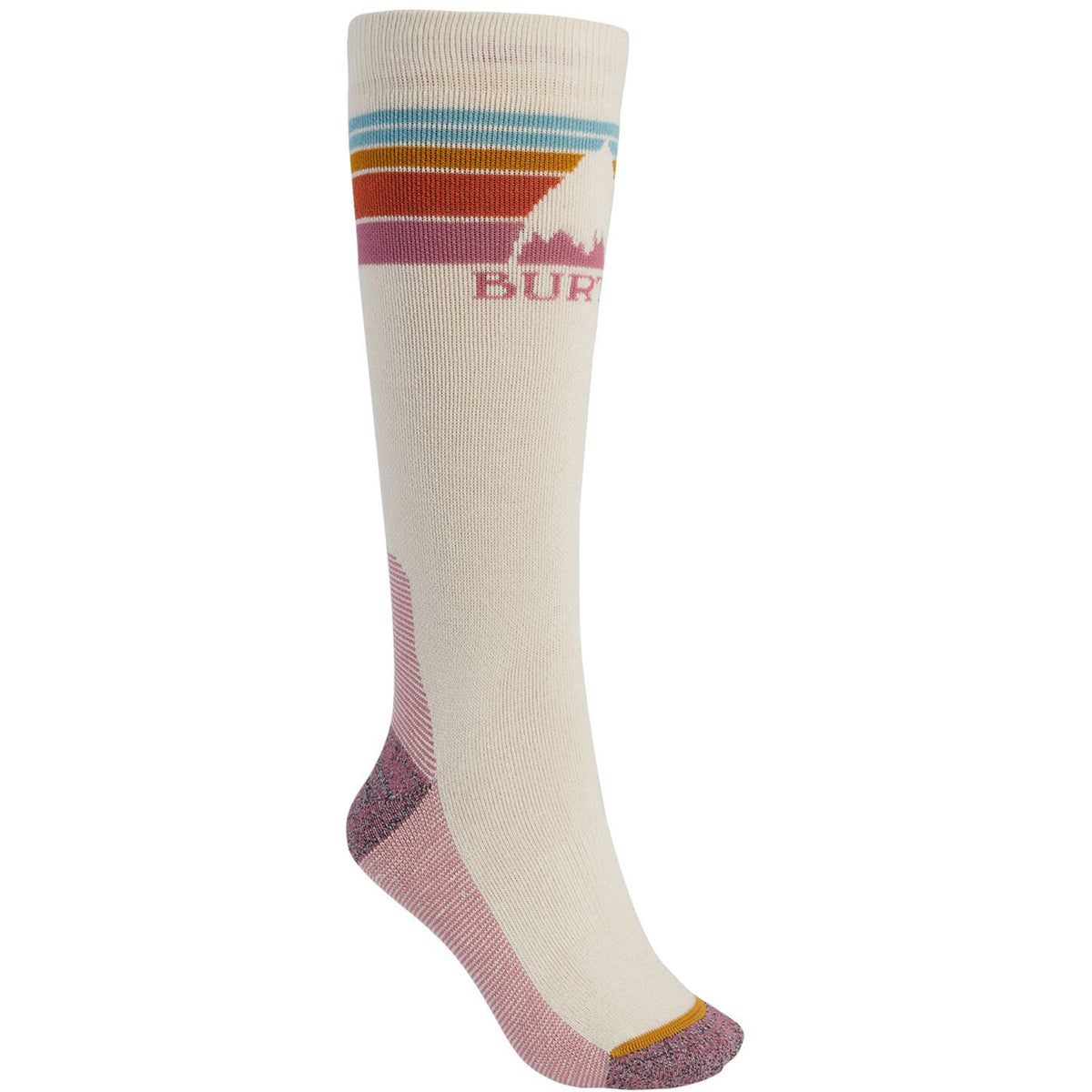 Burton Women's Emblem Midweight Sock 2021 Creme Brulee