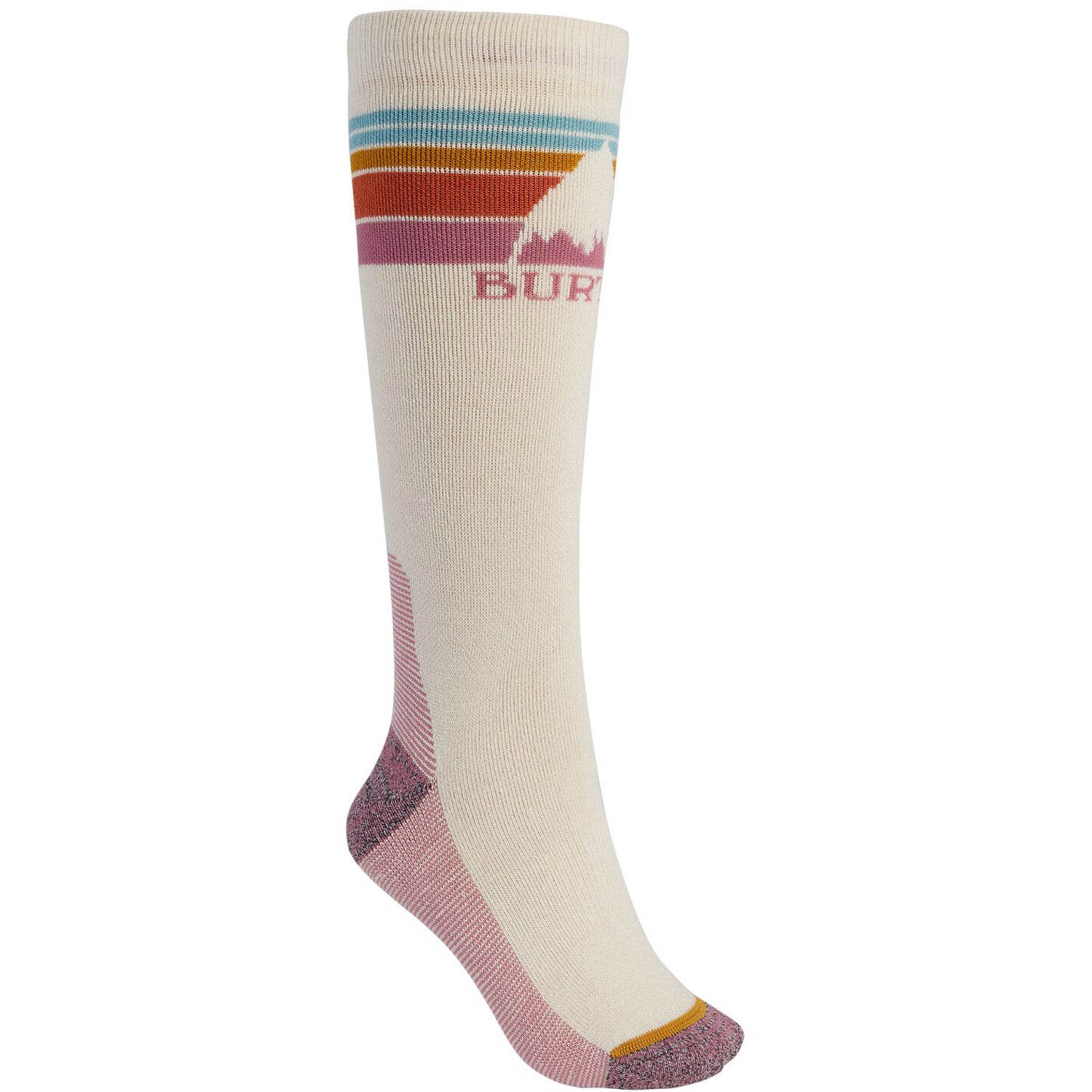 Burton Women's Emblem Midweight Sock 2021 Creme Brulee
