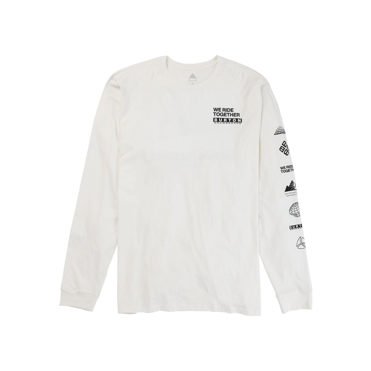 Burton Woodmere L/S T-Shirt Stout White