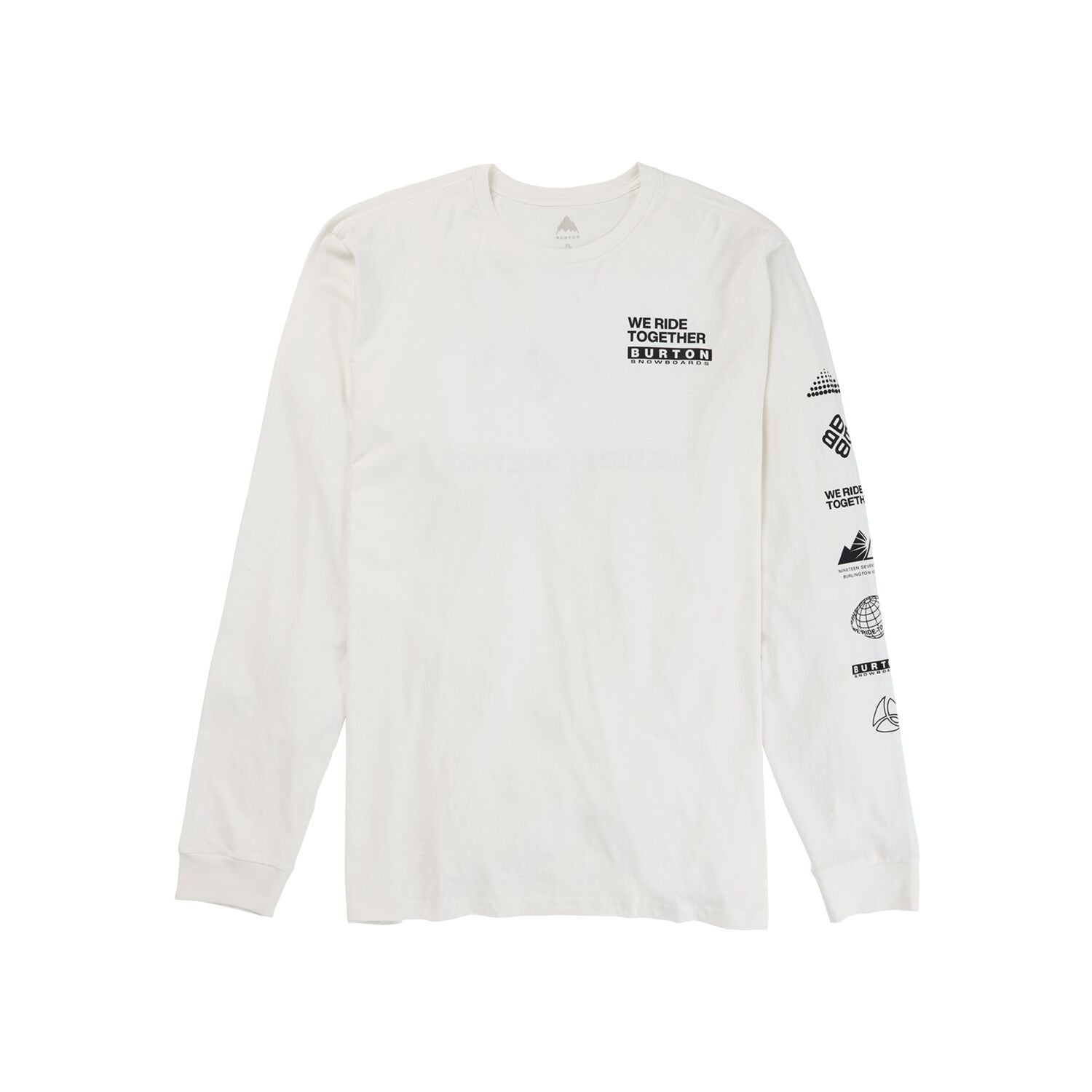 Burton Woodmere L/S T-Shirt Stout White