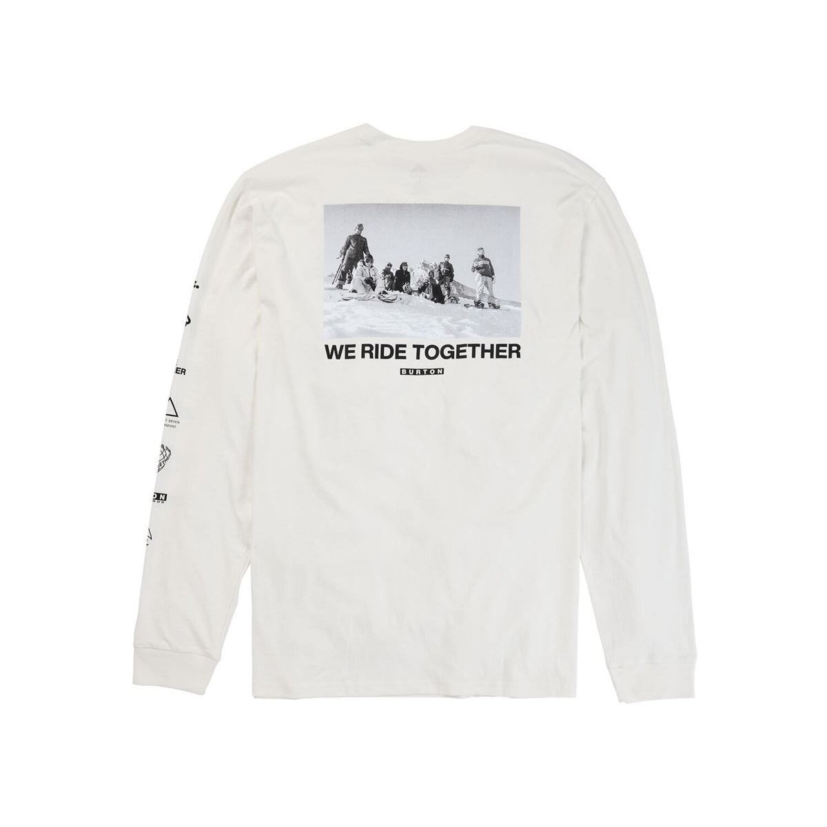 Burton Woodmere L/S T-Shirt Stout White