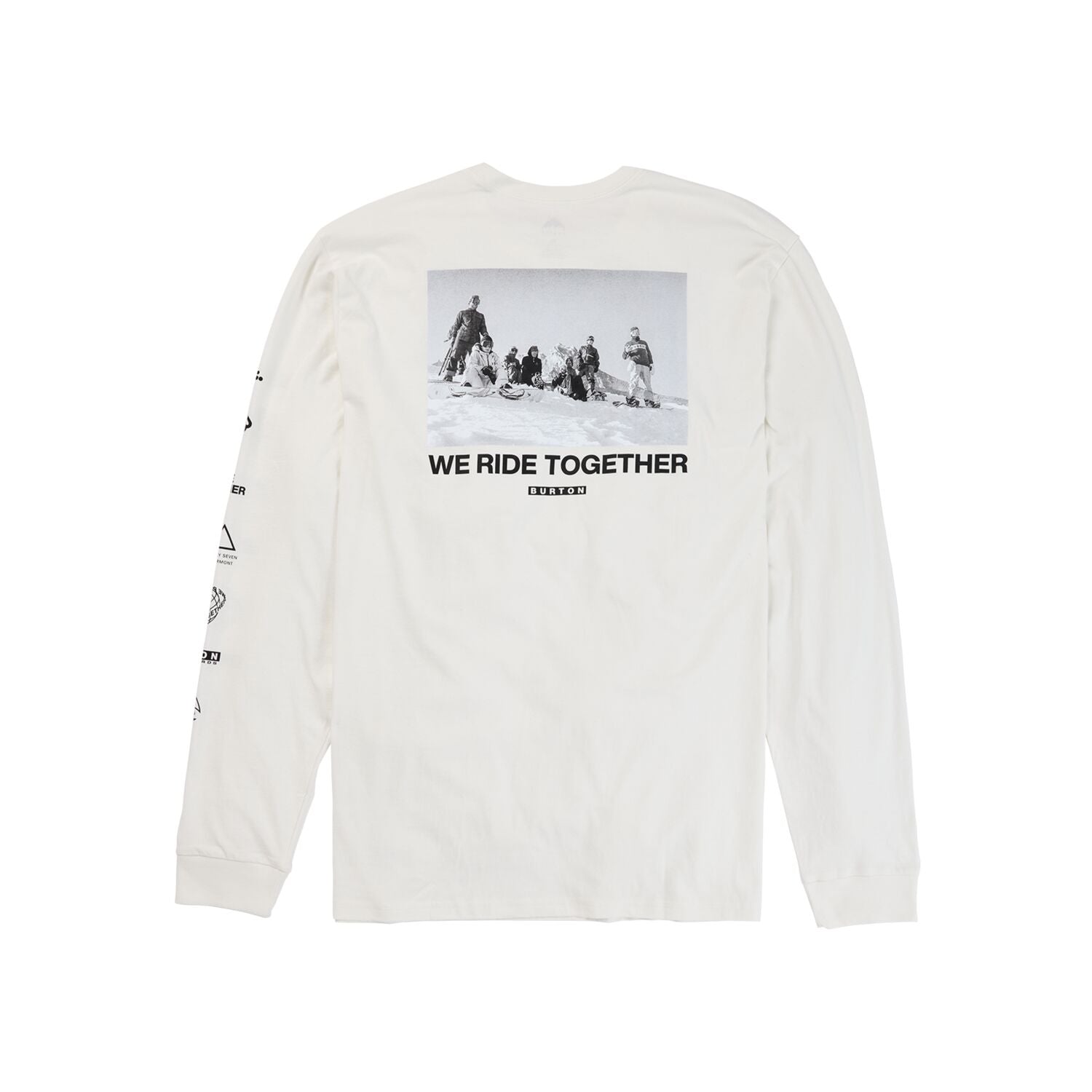 Burton Woodmere L/S T-Shirt Stout White