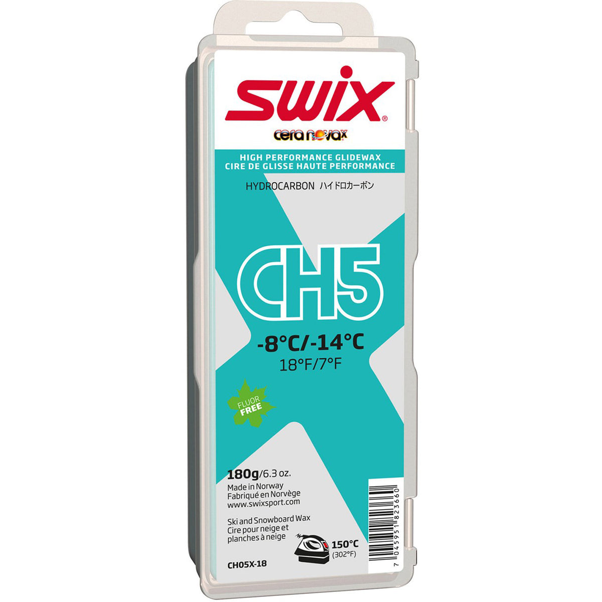 Swix CH Hydrocarbon Workshop Wax 180g